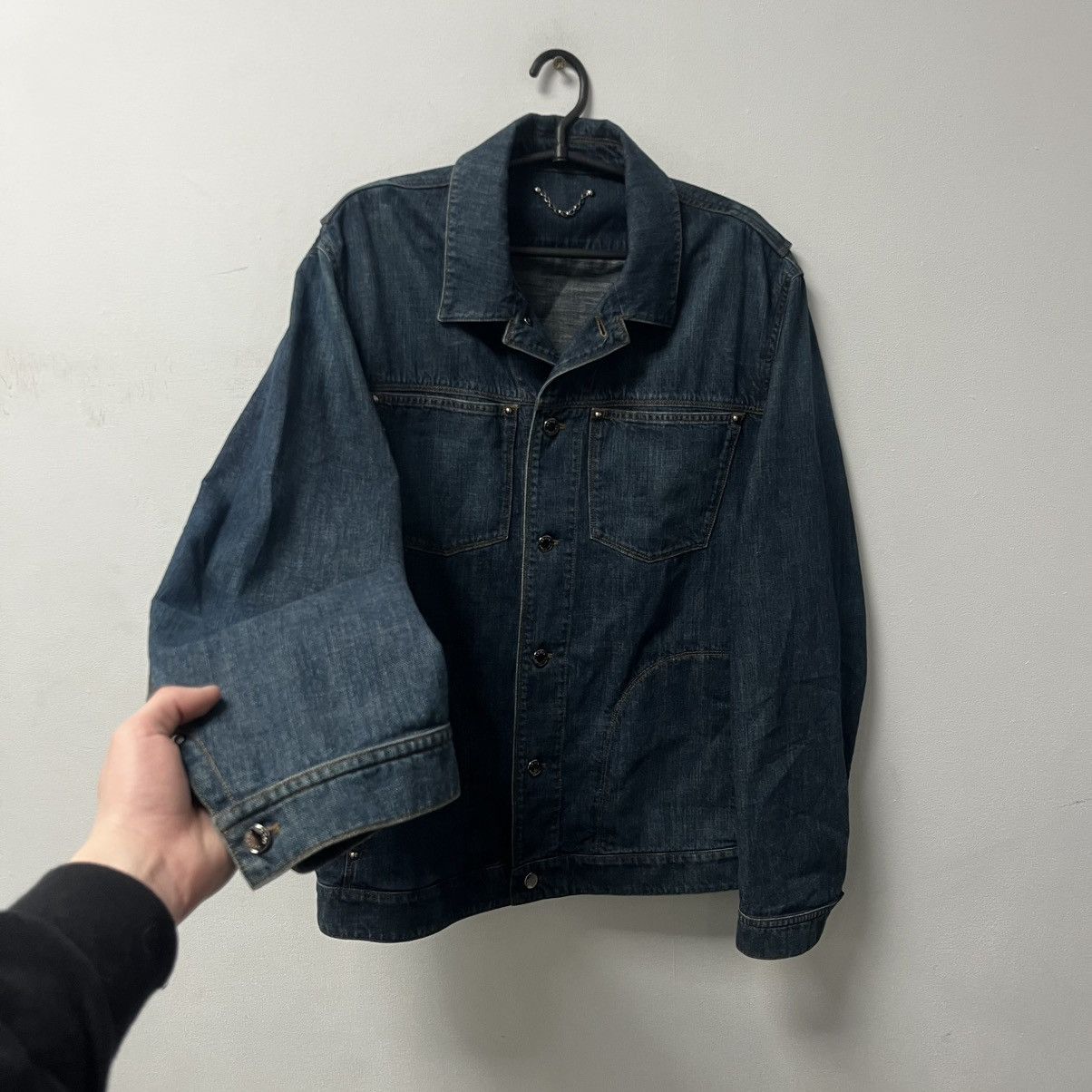 Louis Vuitton Louis Vuitton Denim Jacket Size US XL / EU 56 / 4 - 2 Thumbnail
