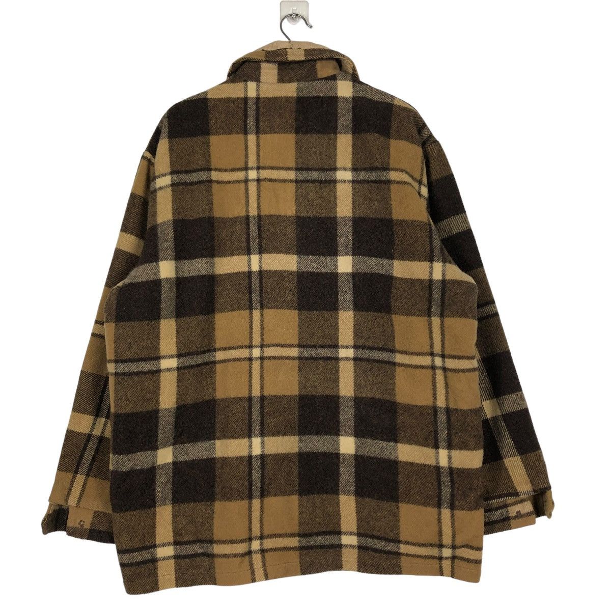 Woolrich Woolen Mills 🔥VINTAGE WOOL JACKET WOOLRICH MADE IN USA TARTAN DESIGN Size US XL / EU 56 / 4 - 10 Thumbnail