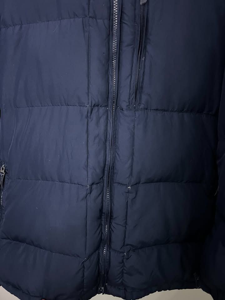Nike Nike Vintage Down Winter Jacket Puffer Blue Mini Swoosh Size US XL / EU 56 / 4 - 4 Thumbnail