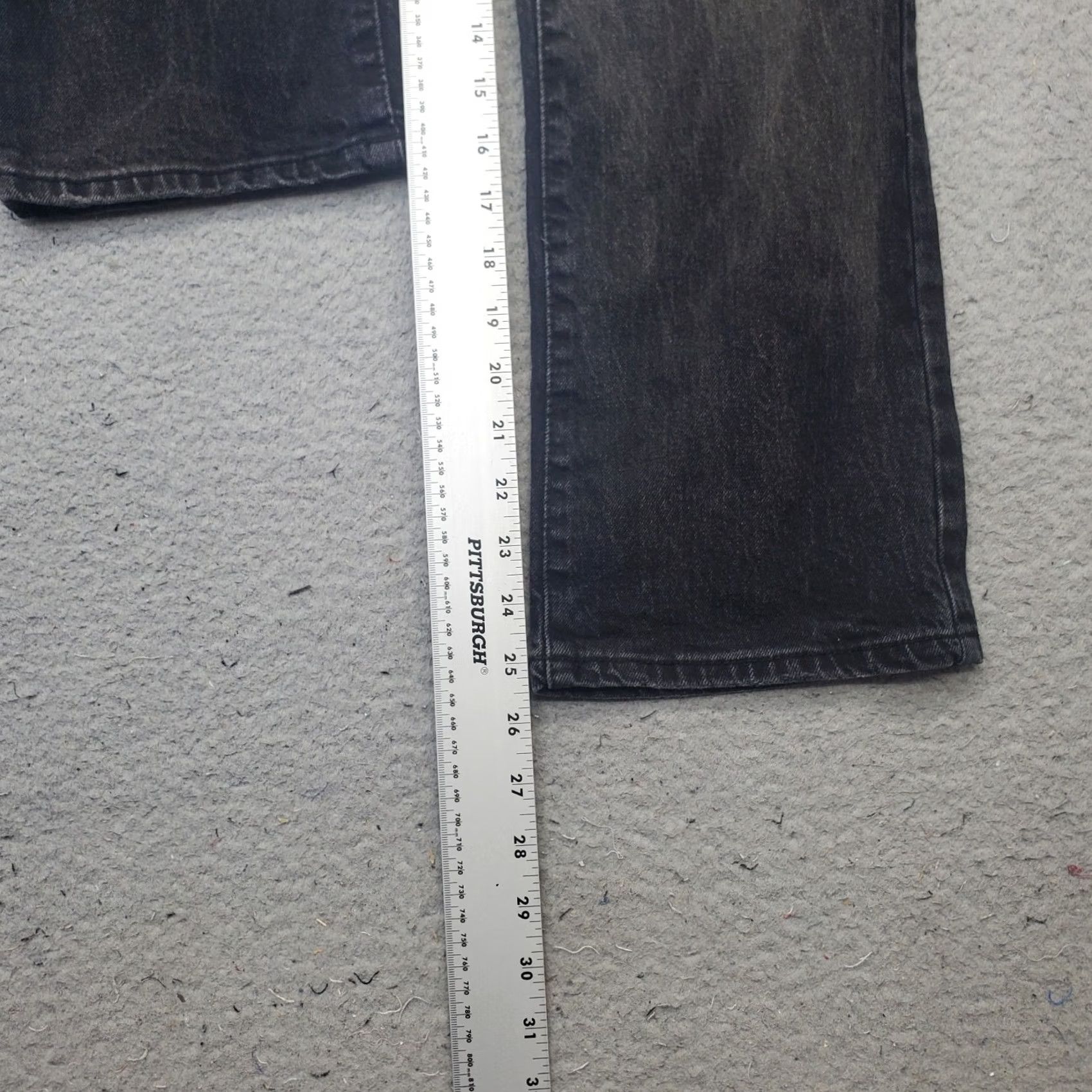 Vintage Kensie Women 6 Jeans Black Denim The Mila Hi-Rise Straight 5-Pocket Stretch Vintage: No Size 6 Wom ens? Size 28" / US 6 / IT 42 - 4 Thumbnail