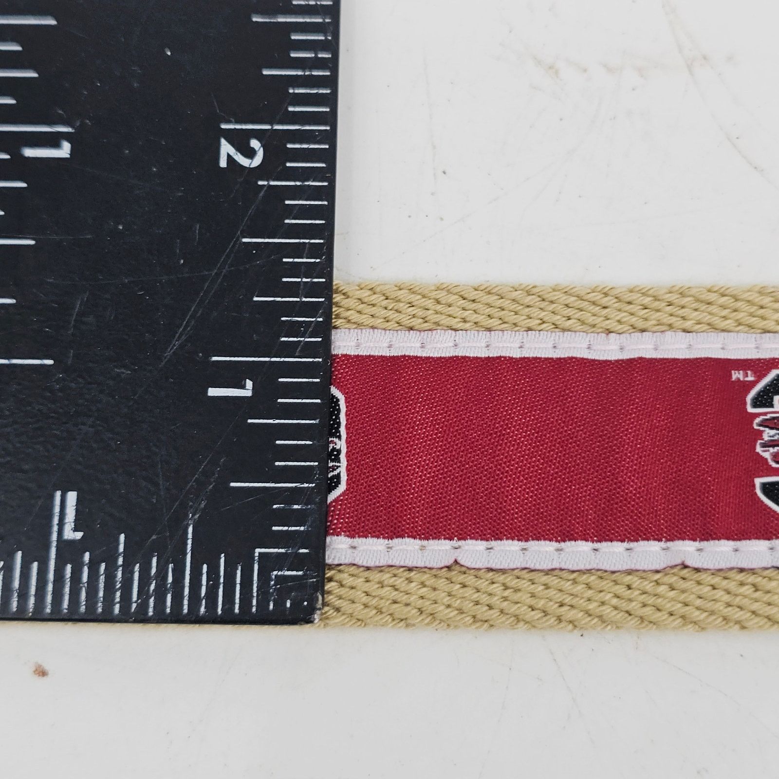 Other University of South Carolina Gamecocks Ribbon Belt Men's 42 Size 42 - 7 Thumbnail