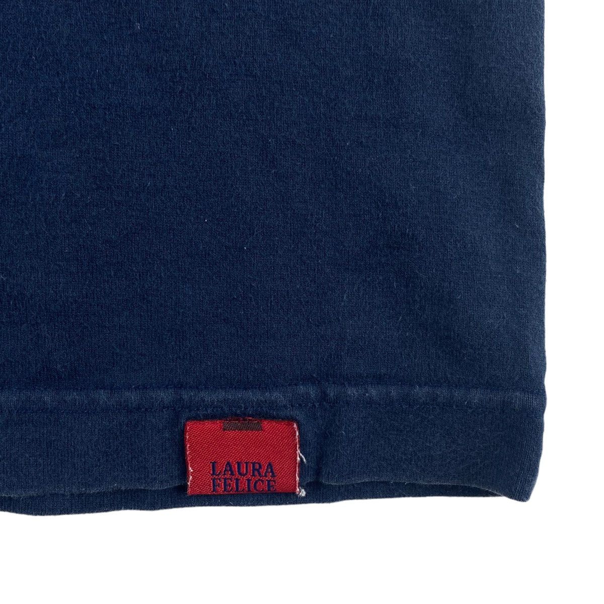 Japanese Brand LAURA FELICE MILANO Japan Brand Love Print Blue Short Sleeve Size US S / EU 44-46 / 1 - 3 Thumbnail