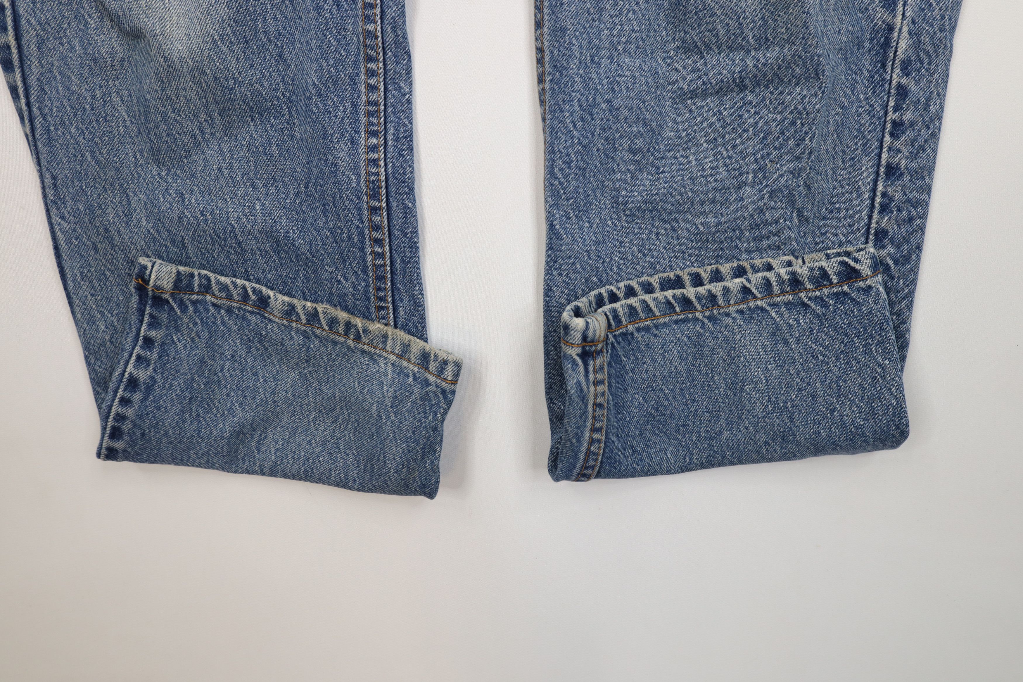 Levi's Vintage 90s Levis 505 Orange Tab Straight Leg Jeans USA Size US 38 / EU 54 - 5 Thumbnail