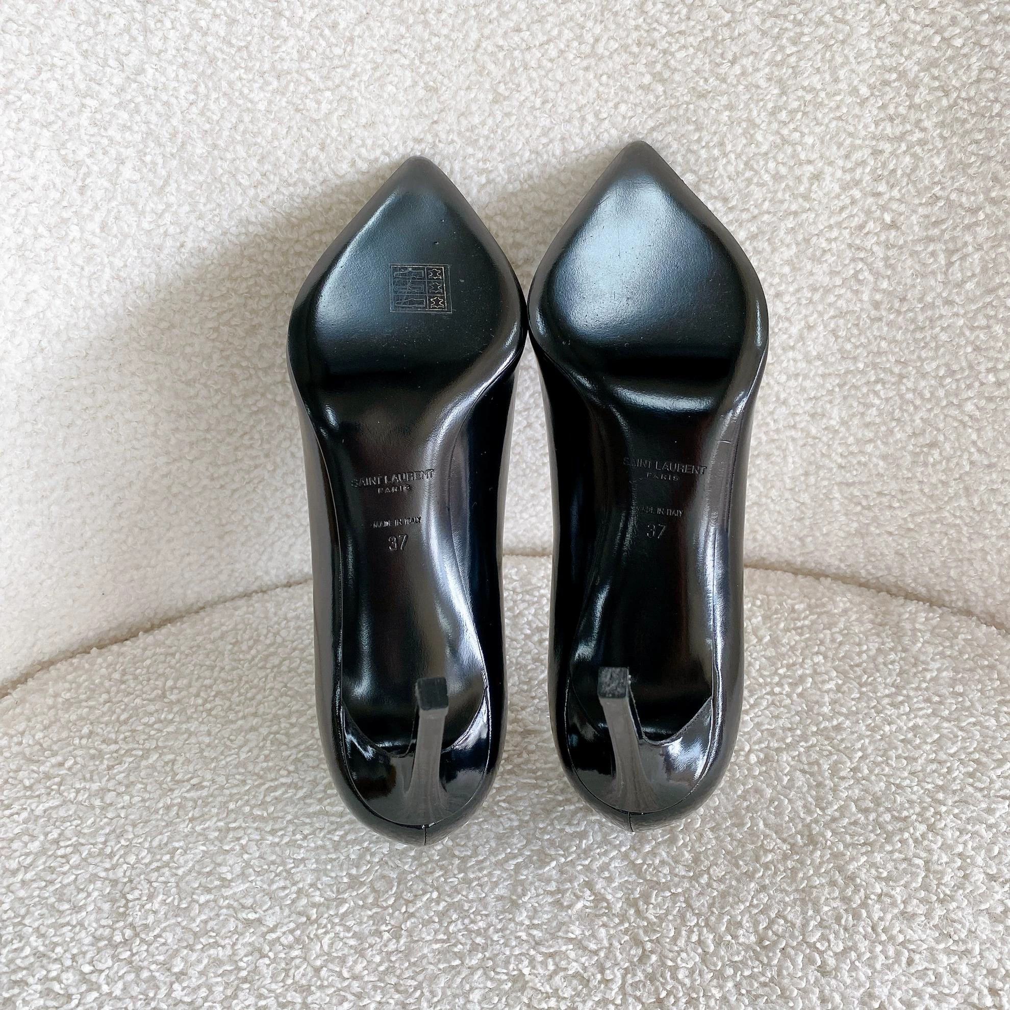 Saint Laurent Paris Saint Laurent women's black high heels 37 Size US 6.5 / IT 36.5 - 6 Thumbnail