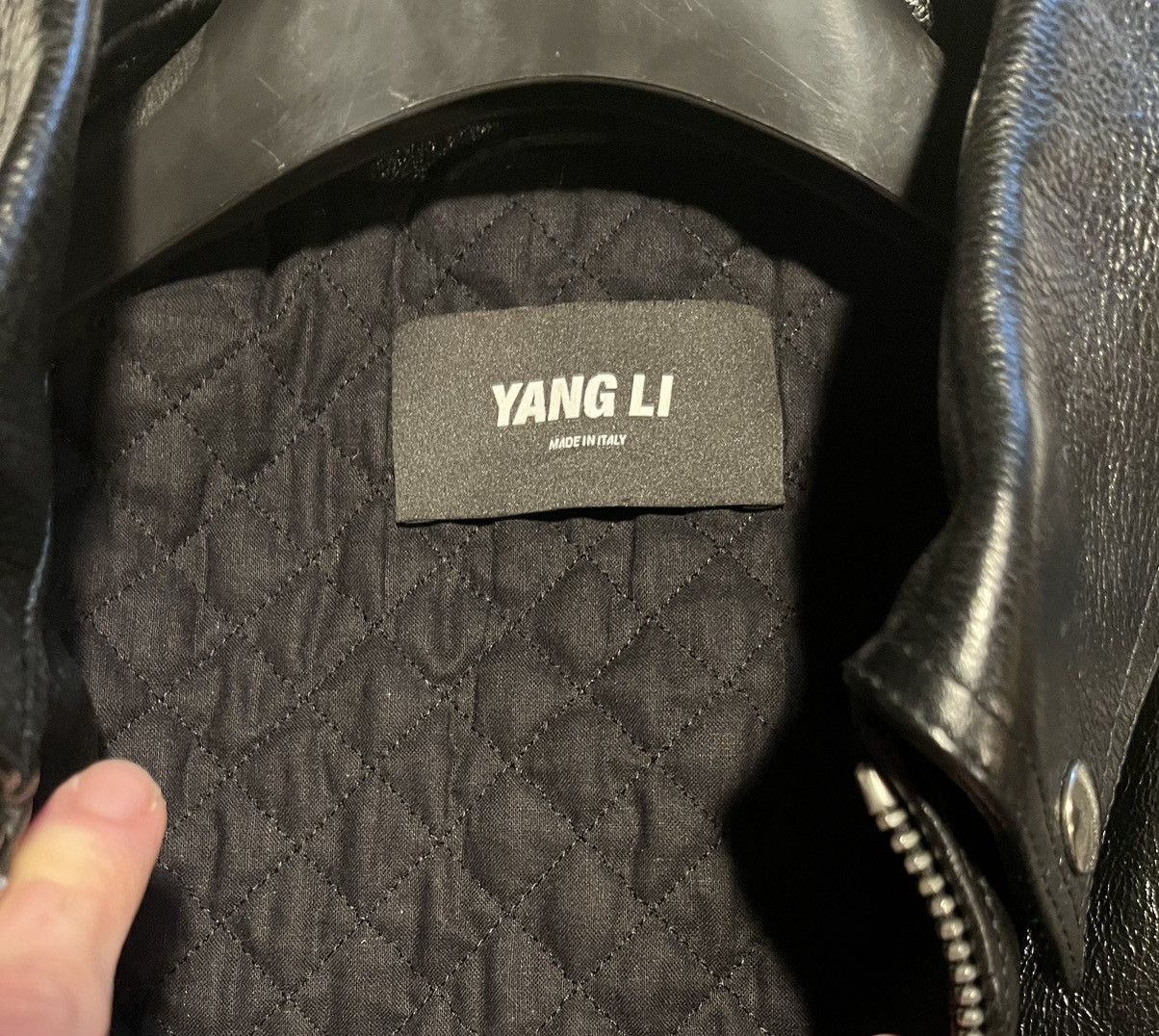 Yang Li Yang Li leather biker jacket. Size US M / EU 48-50 / 2 - 5 Thumbnail