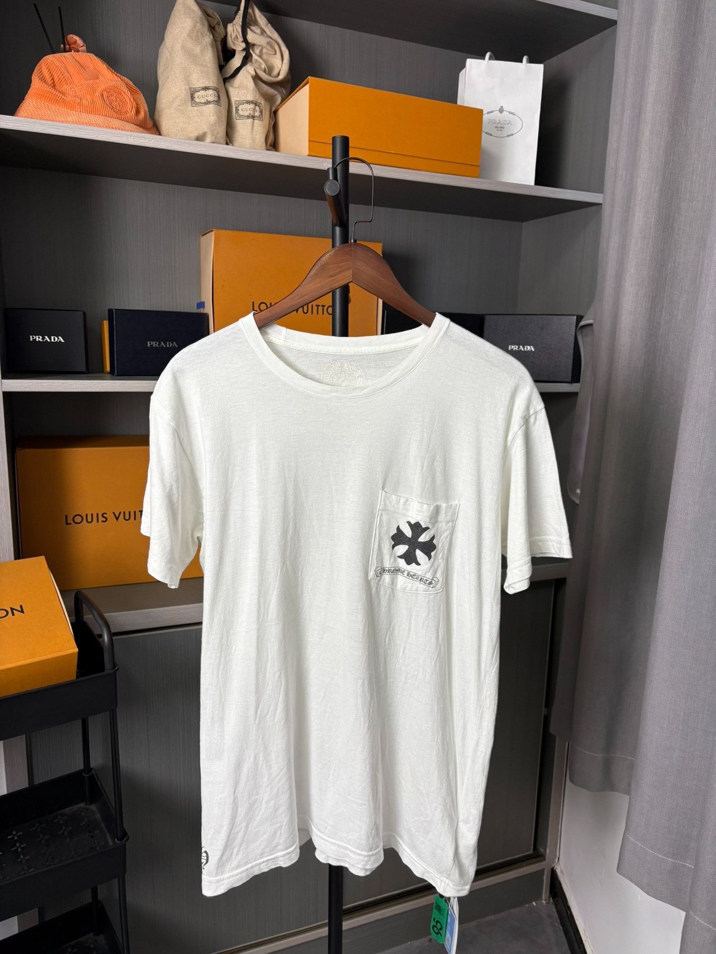 Chrome Hearts Chrome Hearts White T-Shirt M Men Size US M / EU 48-50 / 2 - 1 Thumbnail