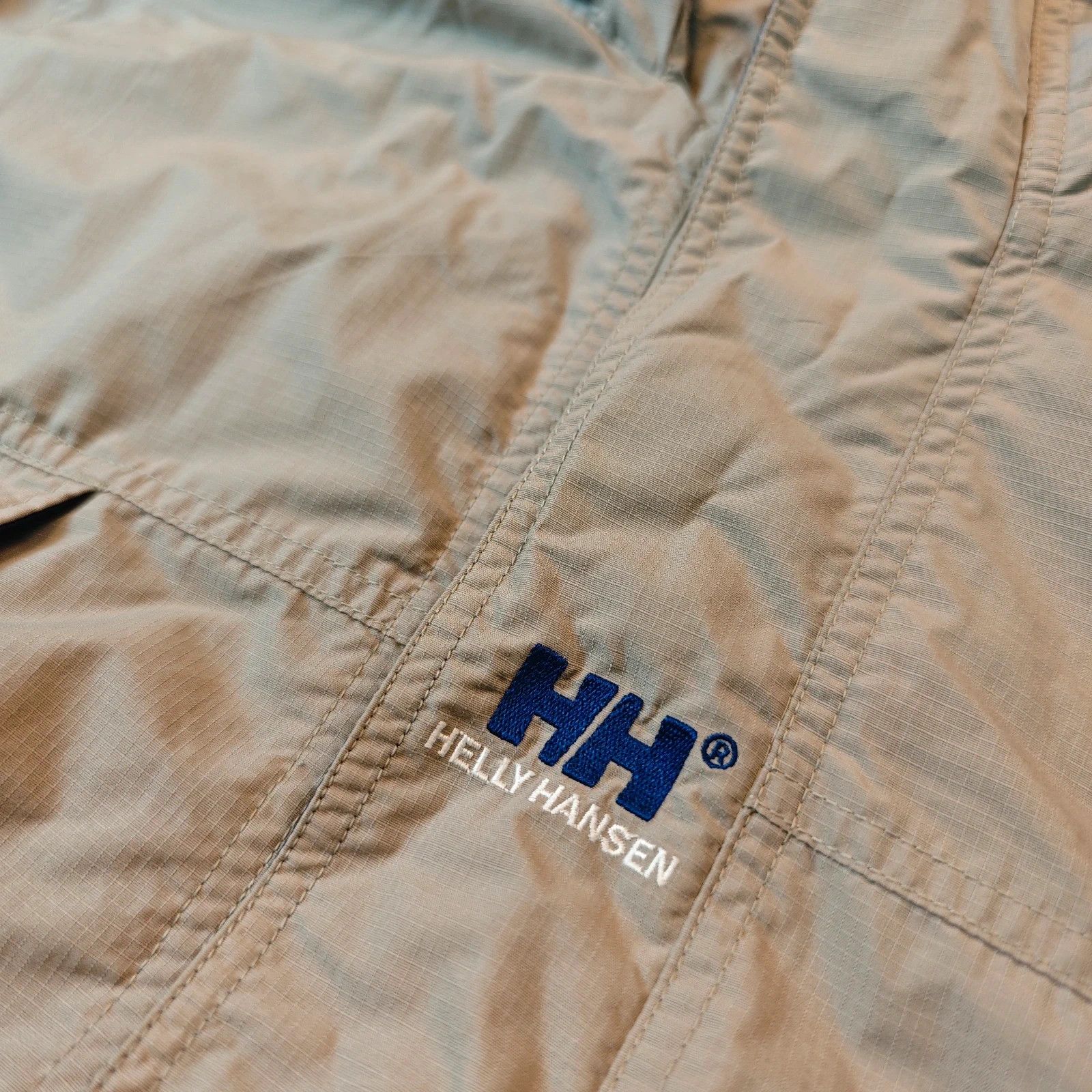 Helly Hansen Vintage Helly Hansen Jacket Mens Small Full zip beige 90s Size US S / EU 44-46 / 1 - 4 Thumbnail