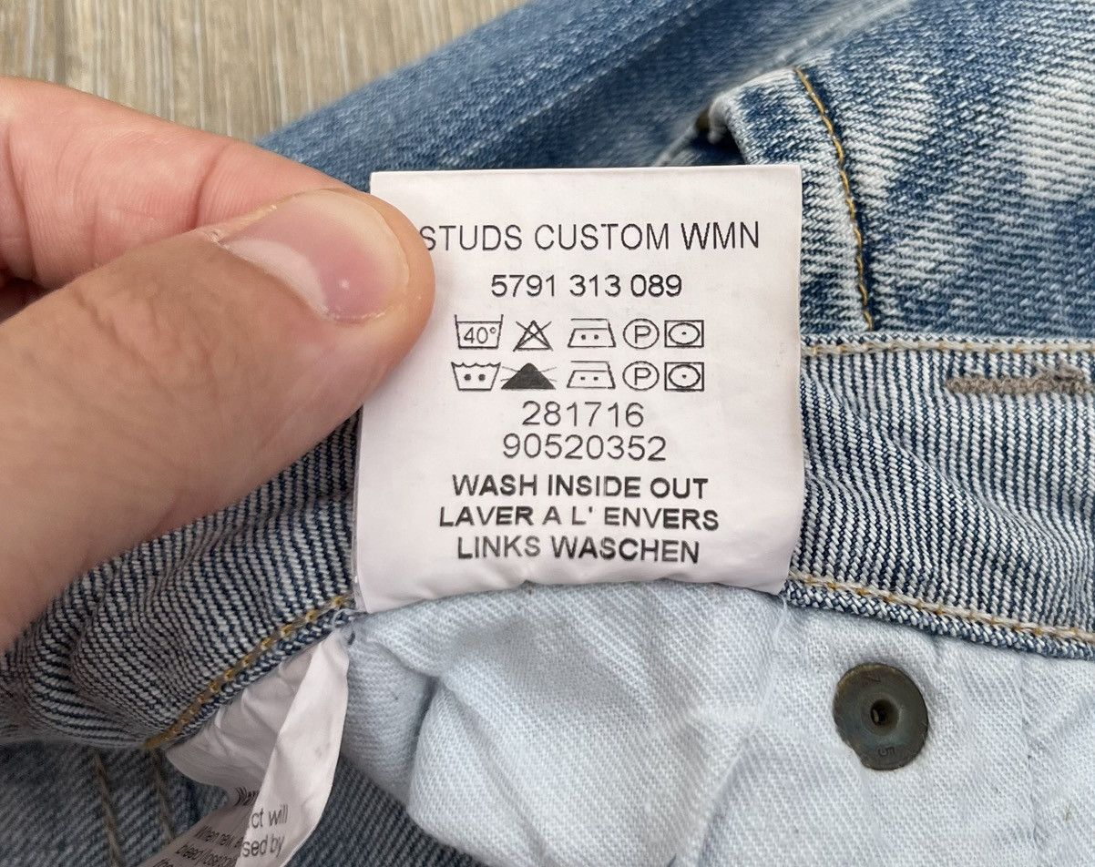 If Six Was Nine CRAZY G-STAR RAW IF SIX WAS NINE VINTAGE FLARED JEANS Size US 31 - 18 Thumbnail
