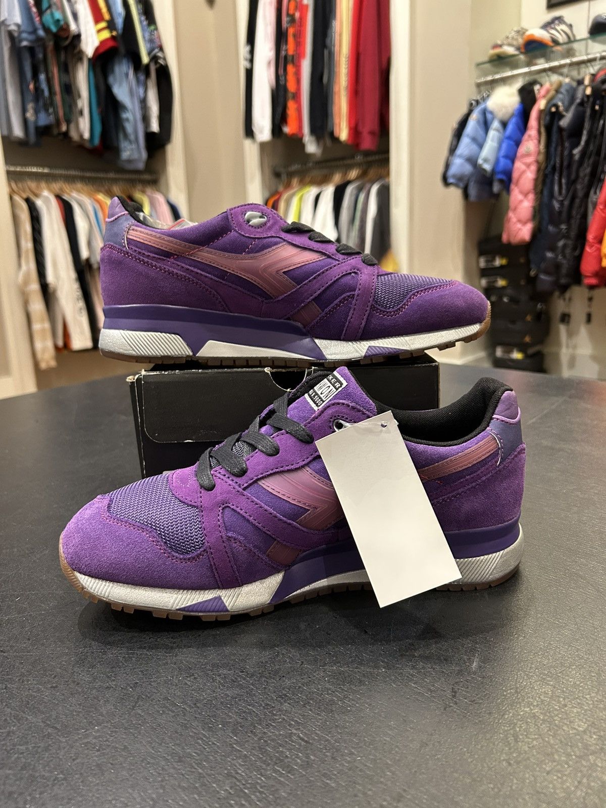 Diadora Diadora N9000 Packer Raekwon Purple Size US 8.5 / EU 41-42 - 2 Thumbnail