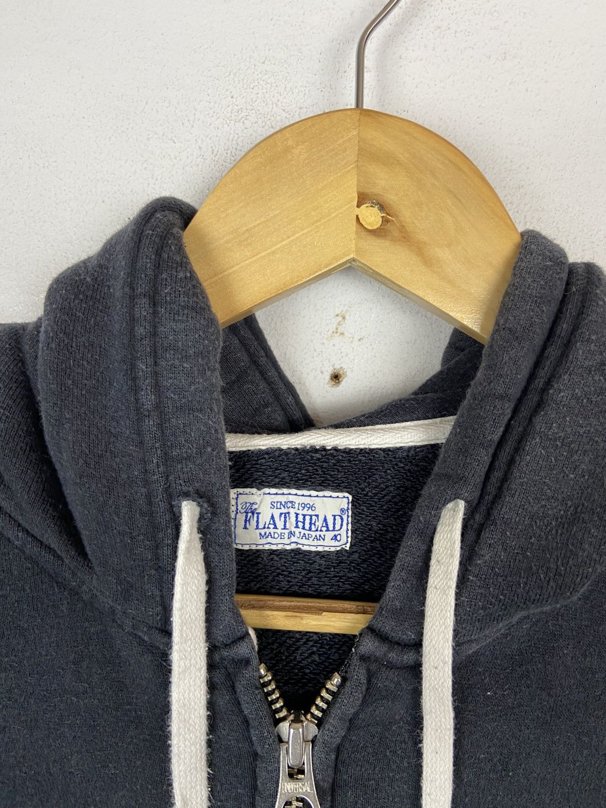 The Flat Head NAVY FLATHEAD SWEATER HOODIE Size US M / EU 48-50 / 2 - 5 Thumbnail