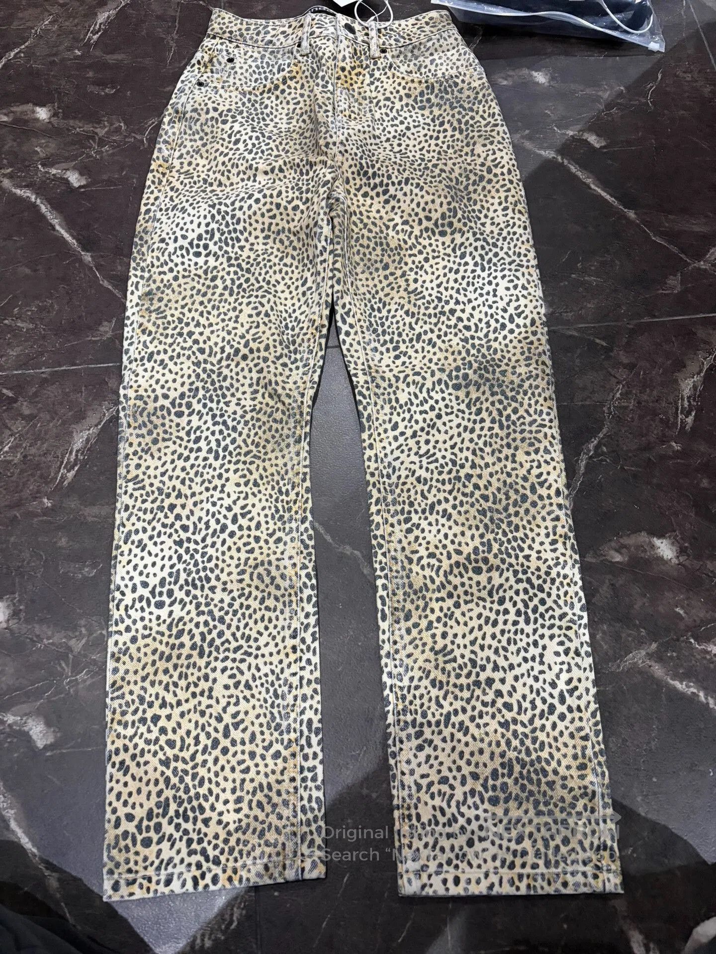 Alexander Wang Alexander Wang Leopard Wash Jeans. Size 25" / US 0 / IT 36 - 1 Thumbnail