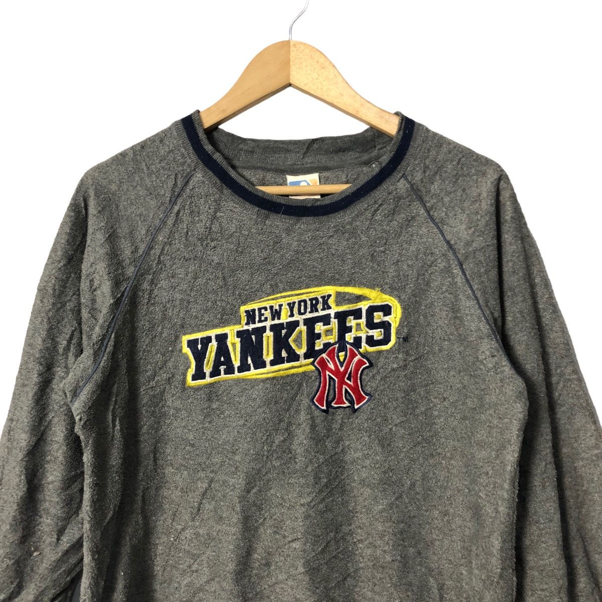 MLB Vintage MLB New York Yankees Embroidery Big Logo Sweatshirt Size US S / EU 44-46 / 1 - 4 Thumbnail