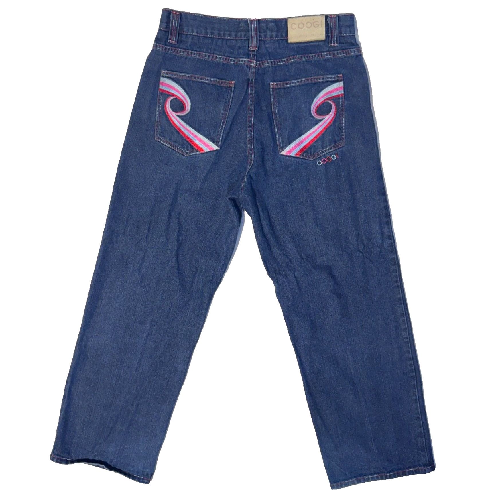 Coogi VINTAGE COOGI Jeans 34x32 5-Pocket Denim Straight Inseam 32 Hawaiian Y2K Embroidered Back Pocket Men Men’s Size US 34 / EU 50 - 2 Thumbnail