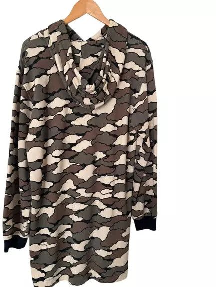 Love Moschino Love Moschino Warm Hoody Camoflouge Size M / US 6-8 / IT 42-44 - 7 Thumbnail