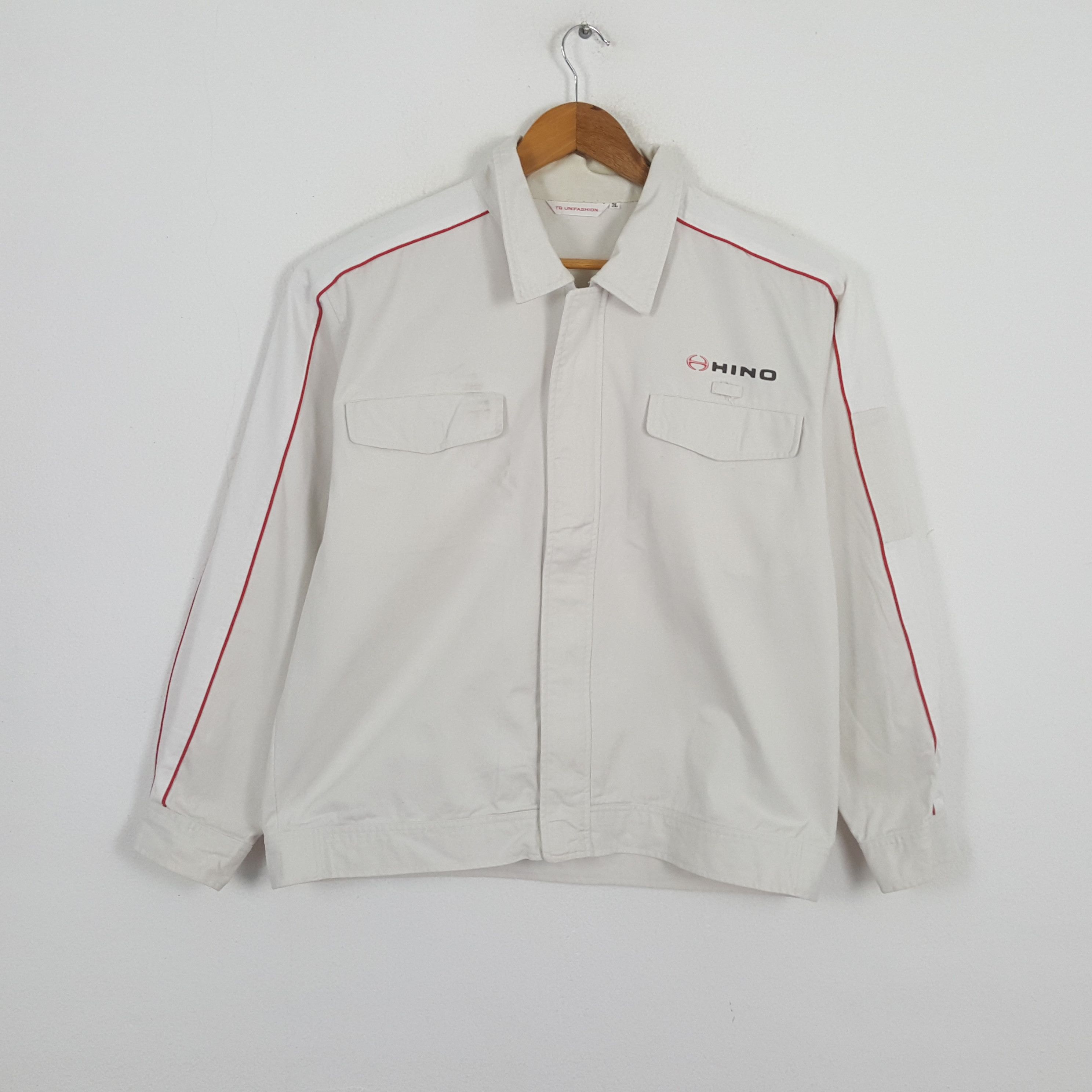 Vintage HINO Japanese Vehicle Motorsports Jacket