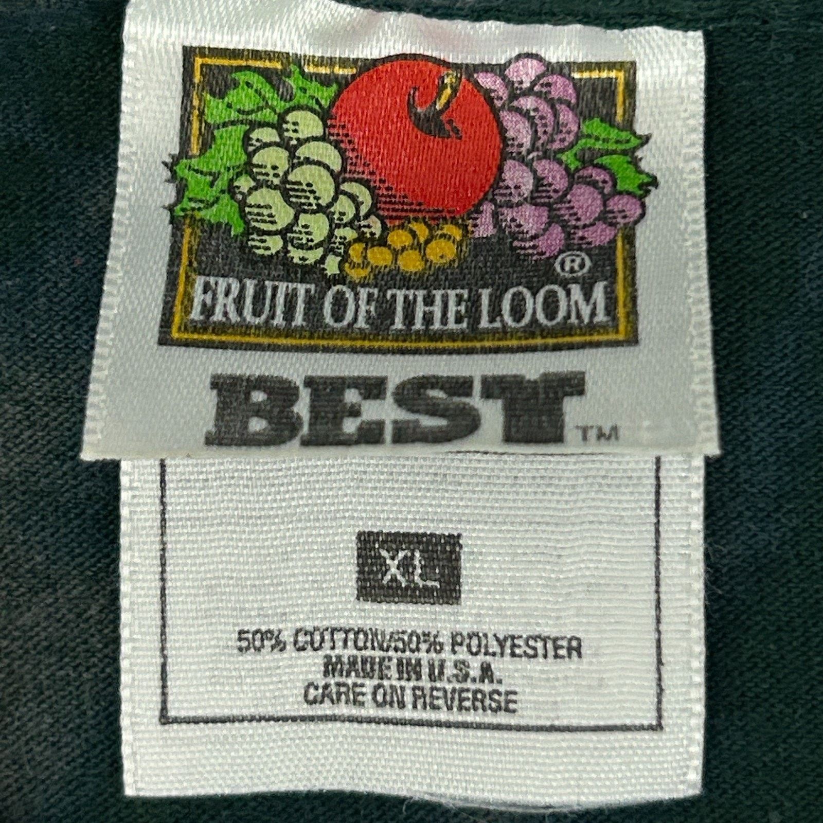 Fruit Of The Loom Vintage 90s Lock Key and Padlock T Shirt XL X-Large Size US XL / EU 56 / 4 - 5 Thumbnail