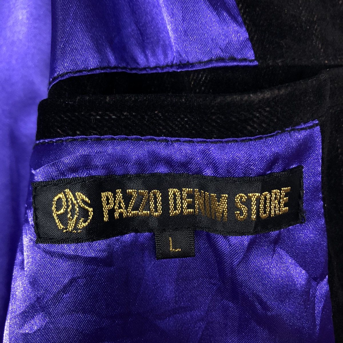 Japanese Brand × Vintage 📌Hickory Chore Jacket Pazzo Denim Issey Miyake Size US L / EU 52-54 / 3 - 18 Thumbnail