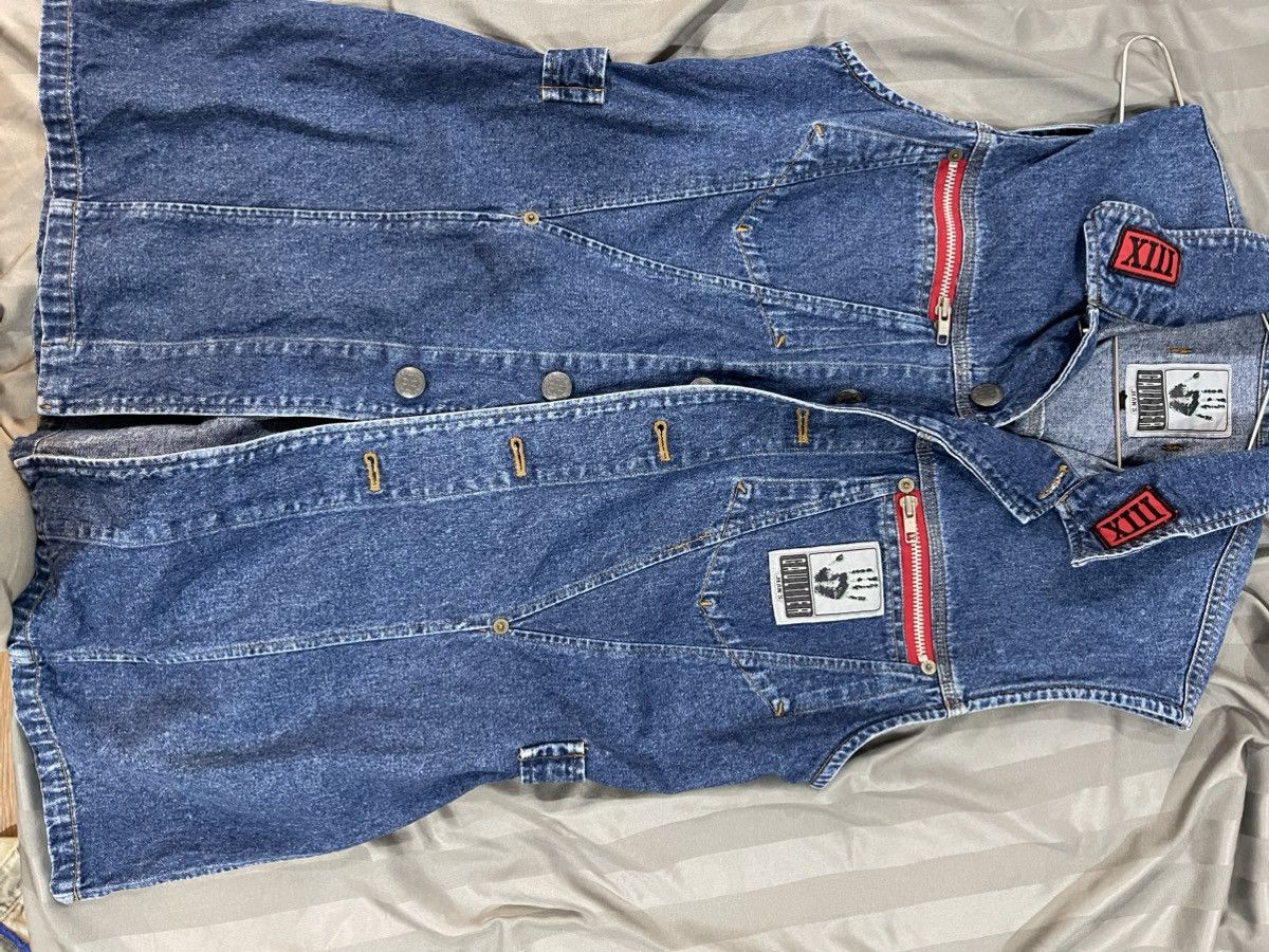 ARCHIVE jean paul gaultier denim gile