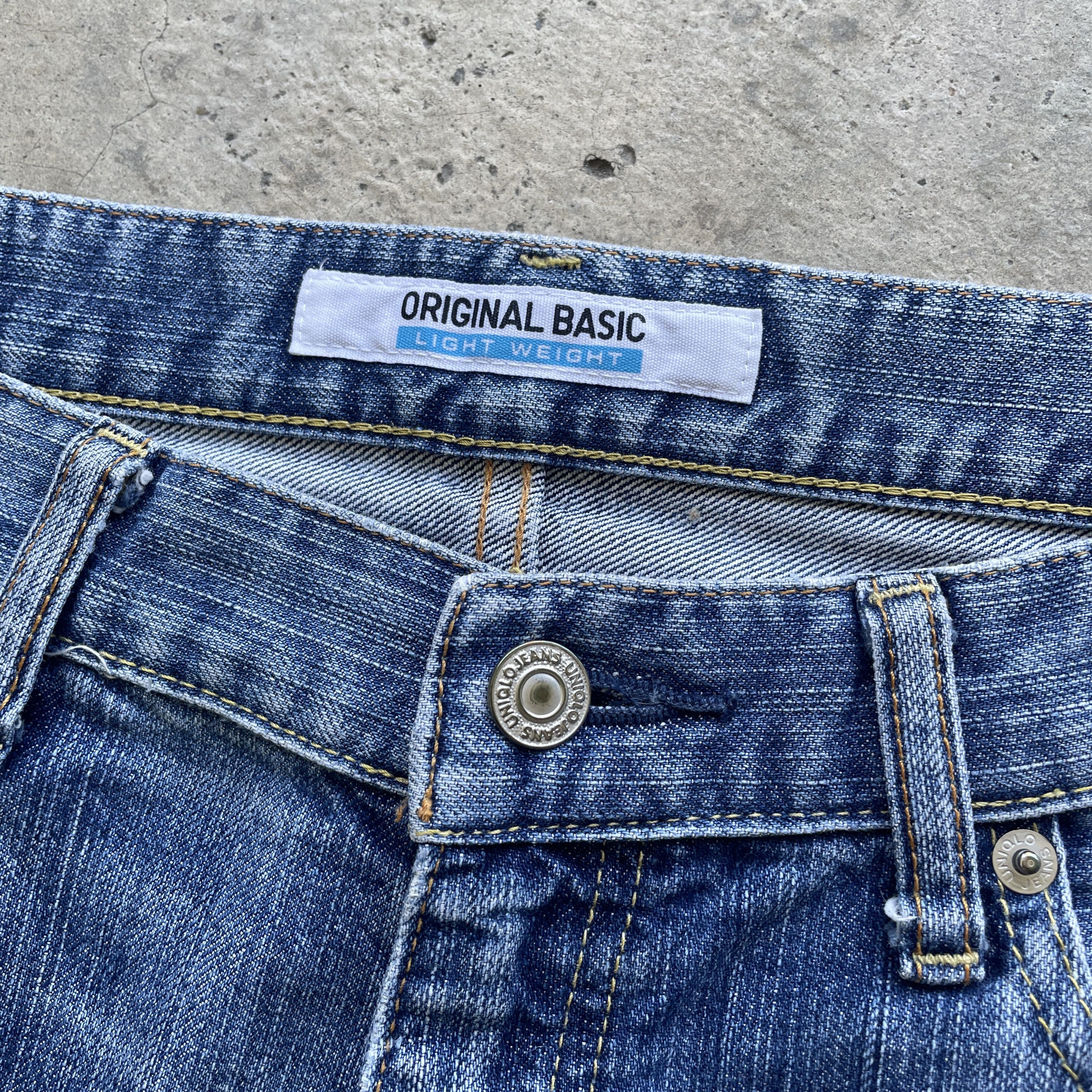Japanese Brand × Vintage VINTAGE JAPANESE DENIM JEANS FADED PANTS W33x28.5 Size US 33 - 5 Thumbnail