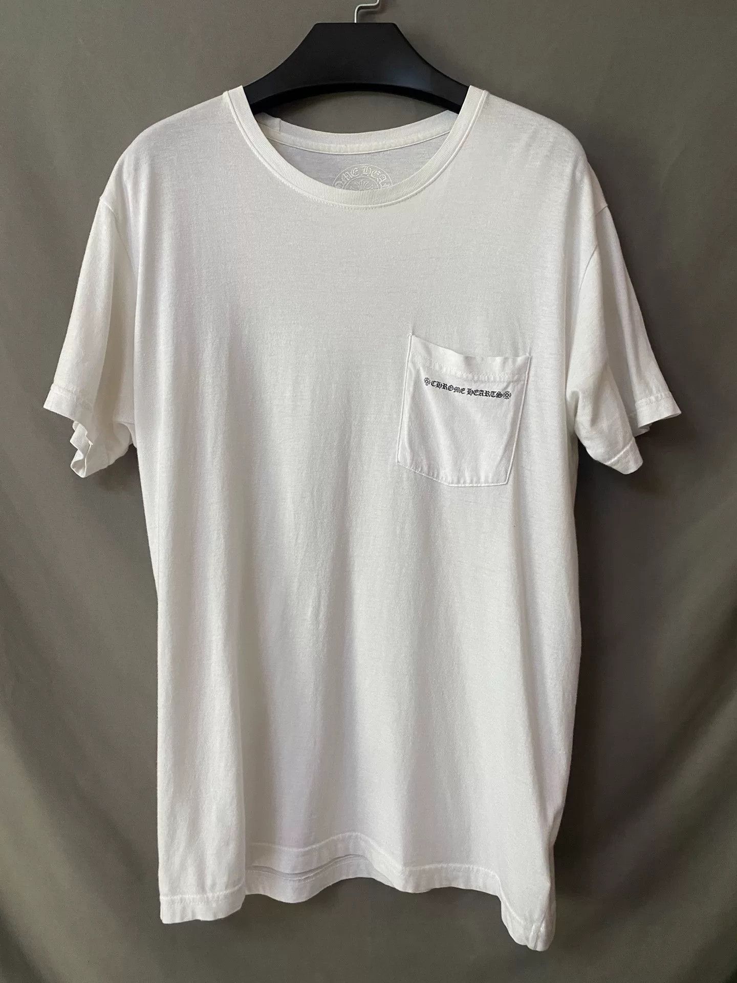 Chrome Hearts Chrome Hearts White T-Shirt L Men Size US L / EU 52-54 / 3 - 1 Thumbnail