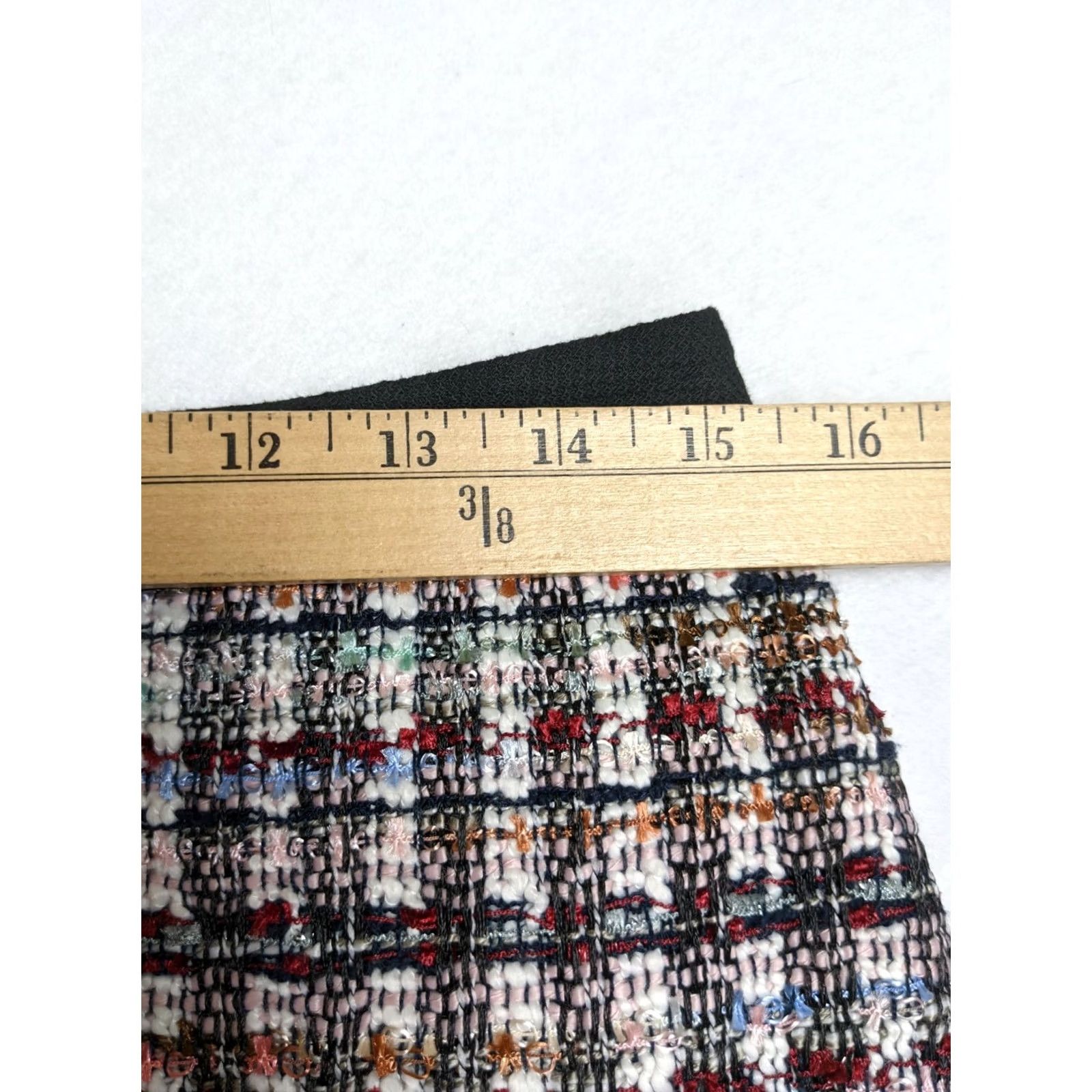 Talbots TALBOTS Skirt Plaid Pencil Straight Lining Knit Petite 6P Multicolor Womens Carded Brand Size 28" / US 6 / IT 42 - 4 Thumbnail