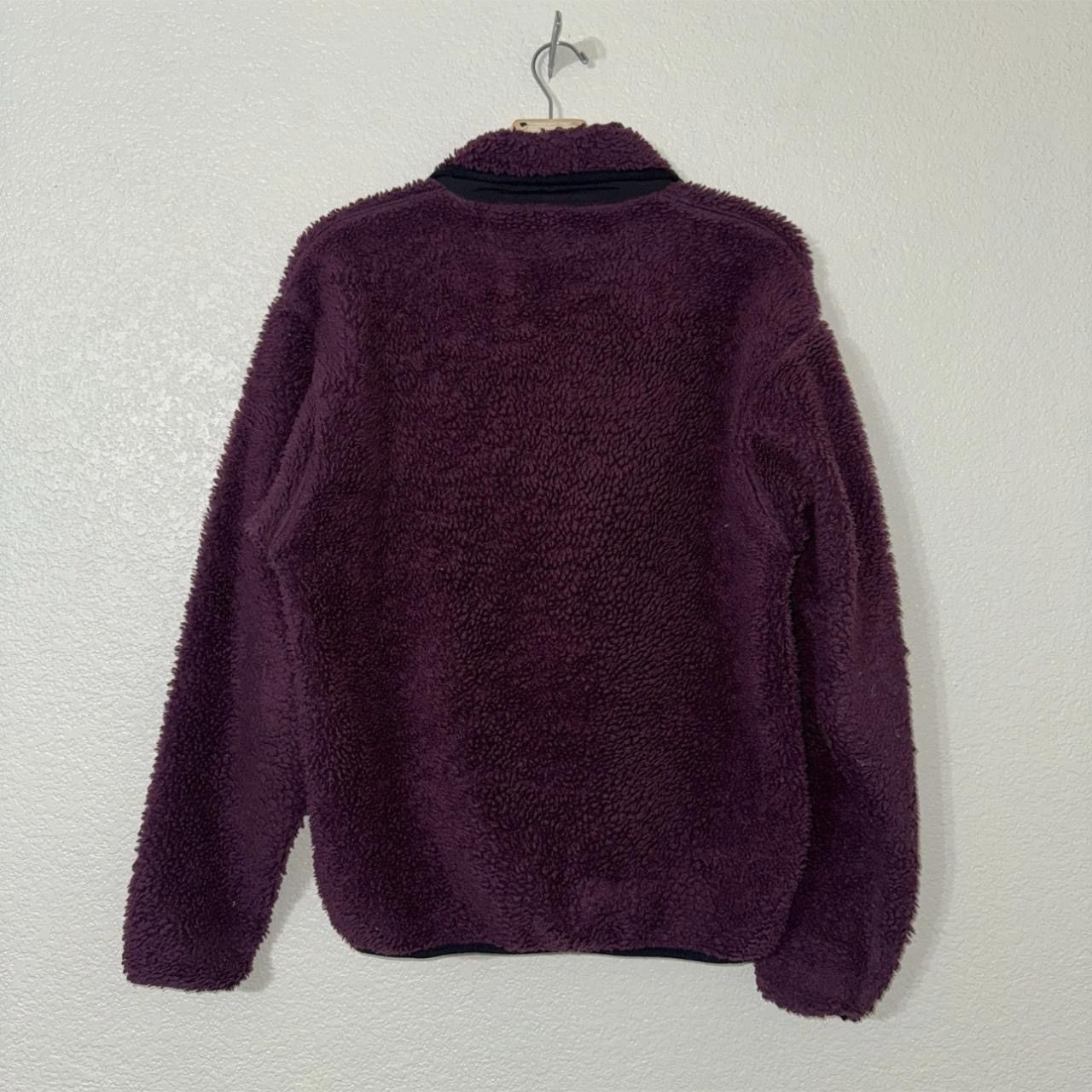 The North Face Vintage Plum Purple Northface Deep Pile Sweater Size US S / EU 44-46 / 1 - 3 Thumbnail