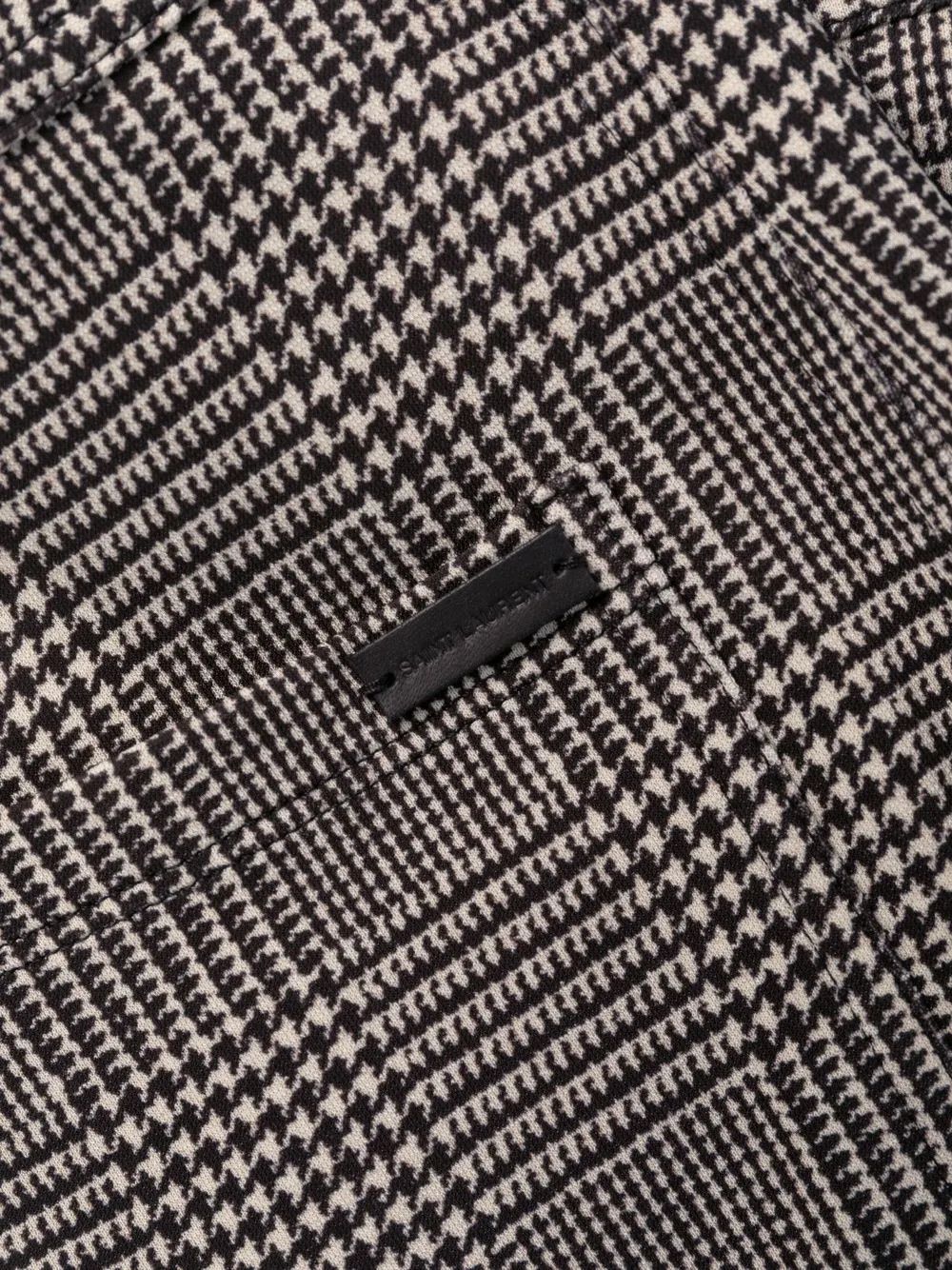 Saint Laurent Paris o1y0126 Sweatpant in Black/Gray Size 27" / US 4 / IT 40 - 5 Thumbnail