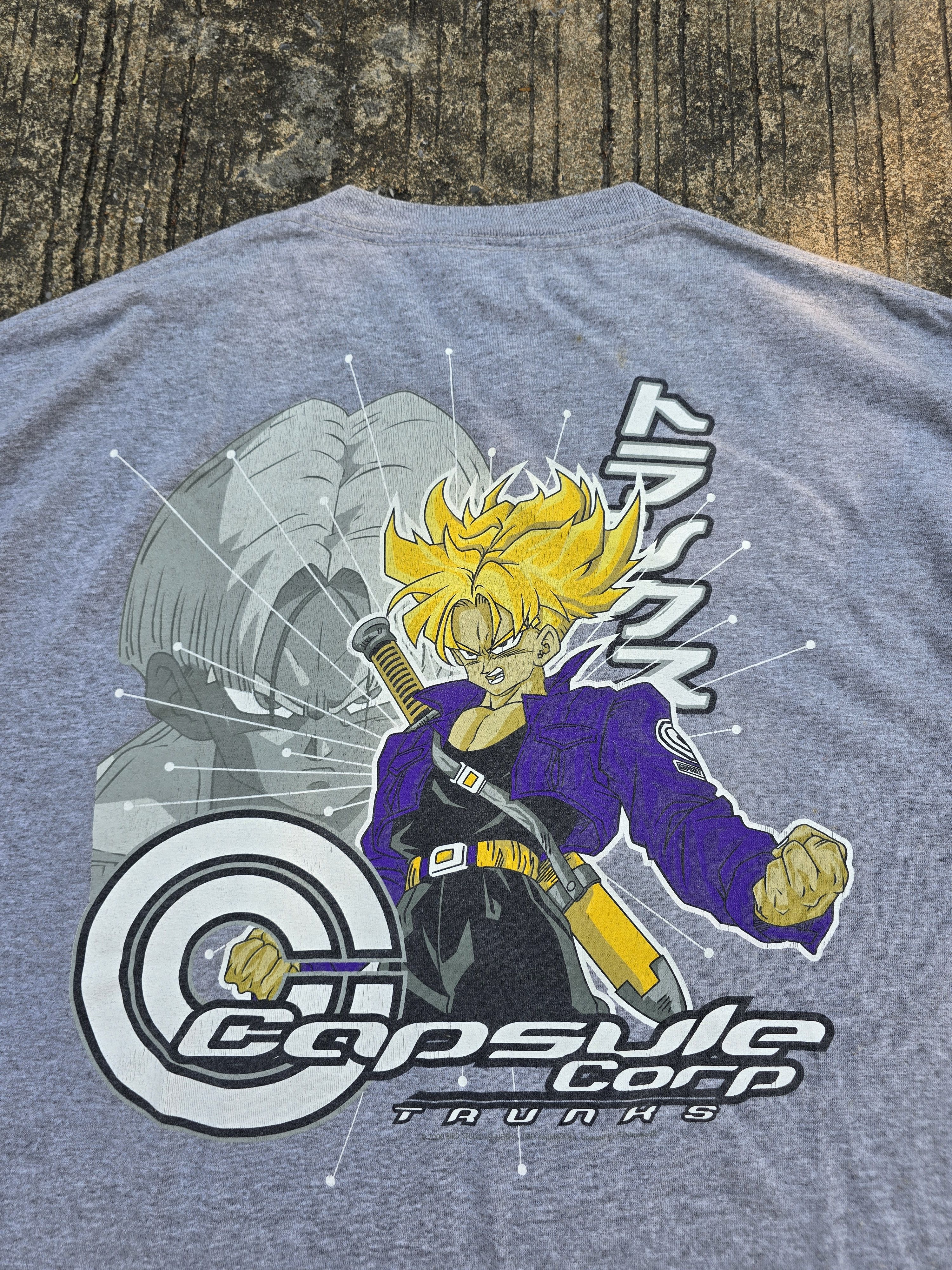 Other Vintage 2000 Dragon Ball Z SSJ Trunks Capsule Corp Anime Size US XL / EU 56 / 4 - 1 Thumbnail