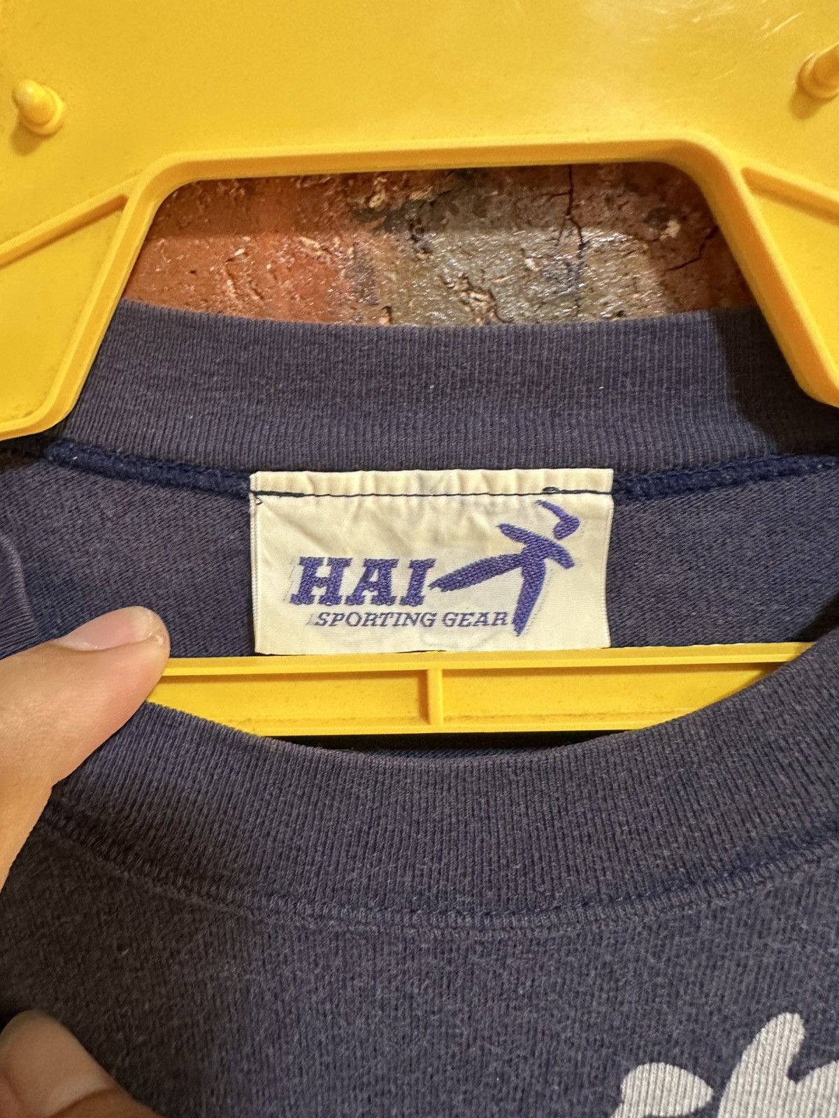 Hai Sporting Gear Vintage Hai Sporting Gear Faded Tee Size US M / EU 48-50 / 2 - 3 Thumbnail