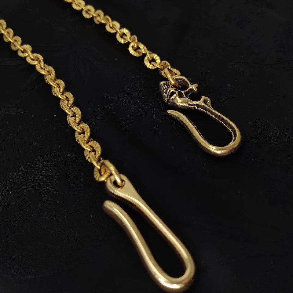 Vintage Vintage Skull Hook Jeans Chain Size ONE SIZE - 3 Thumbnail