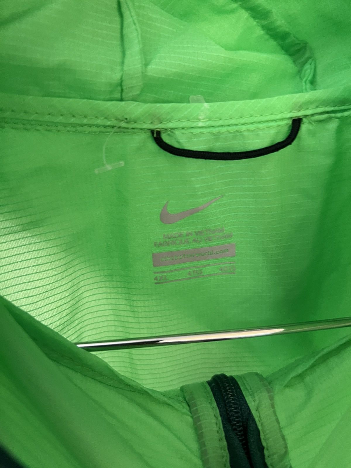 Nike VERY RARE NIKE RUNNING RAIN LIGHT JACKET NYLON JAPAN STYLE Size US XXL / EU 58 / 5 - 4 Thumbnail