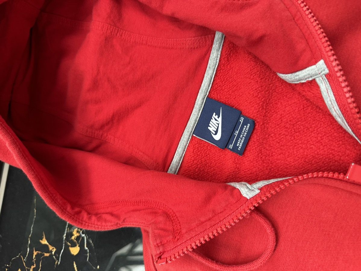 Nike × Vintage NIKE VINTAGE BASIC LOGO STREETWEAR ZIP HOODIE Size US XL / EU 56 / 4 - 5 Thumbnail