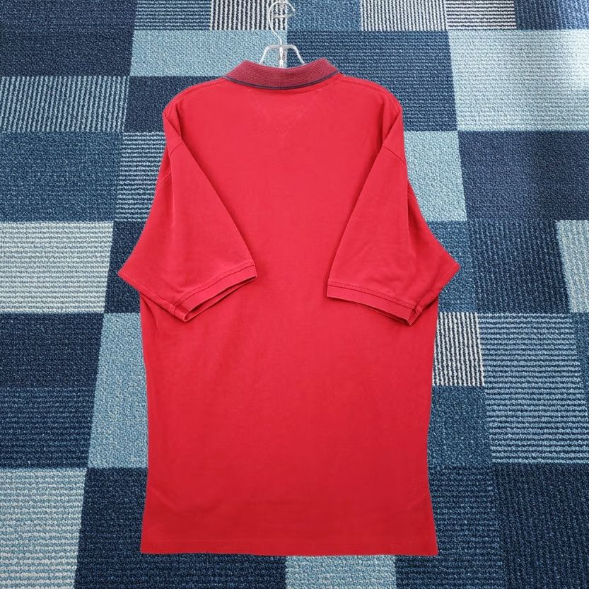 Tommy Hilfiger Tommy Hilfiger Golf Polo Shirt Mens L Red Logo Short Sleeves Performance Polo Shirt Size US L / EU 52-54 / 3 - 1 Thumbnail