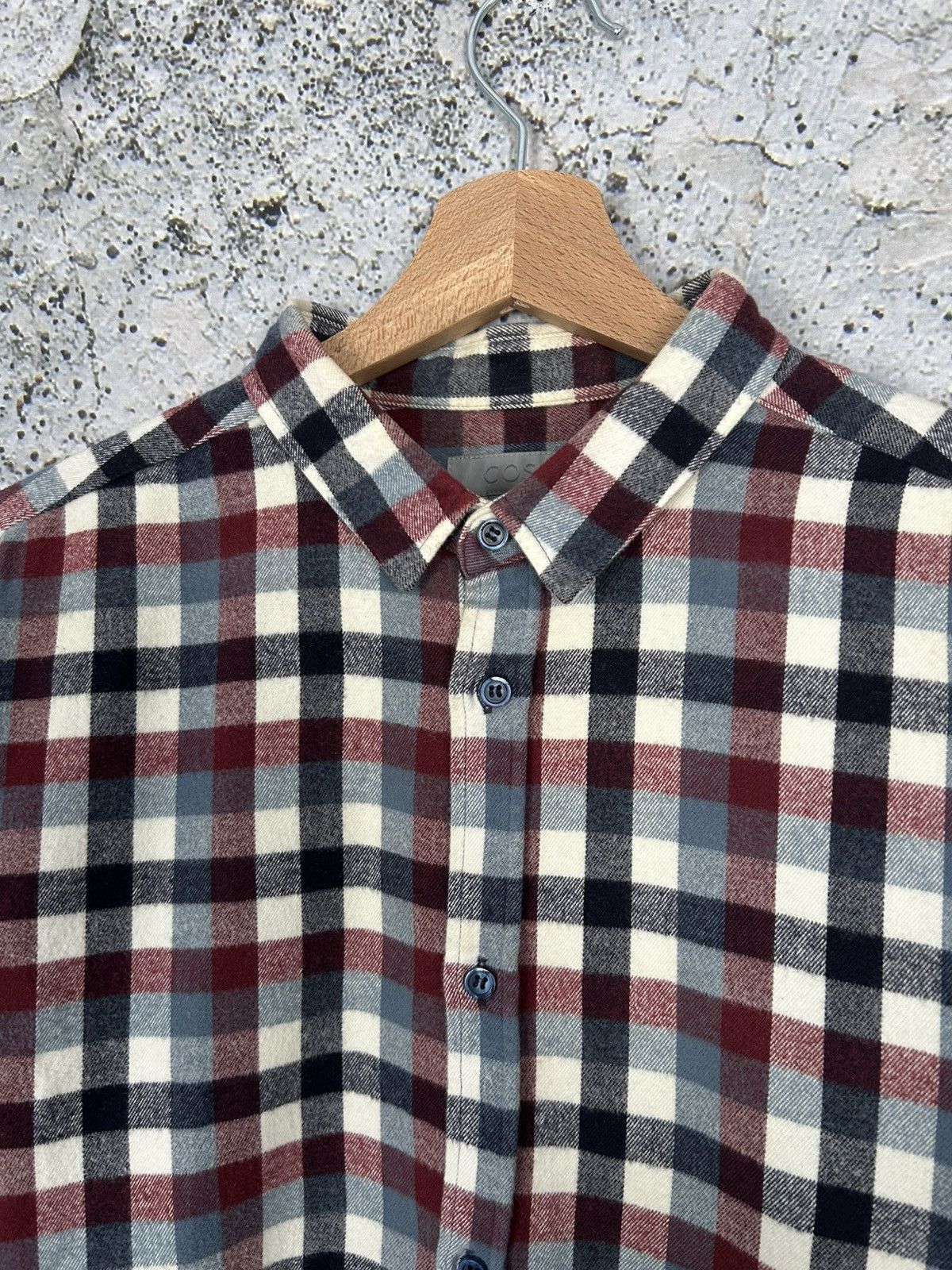 Cos × Designer COS Checkered Tartan Shirt Scandi Minimalist Designer Size US M / EU 48-50 / 2 - 3 Thumbnail