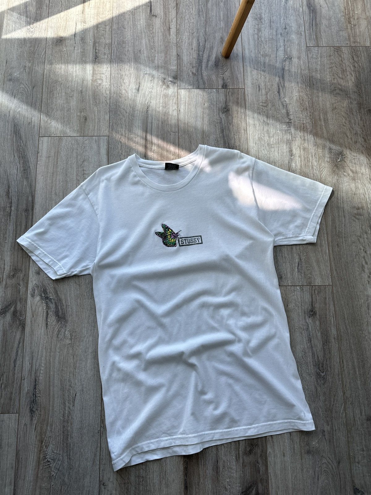 Stussy Stussy Butterfly t-shirt tee Size US M / EU 48-50 / 2 - 1 Thumbnail