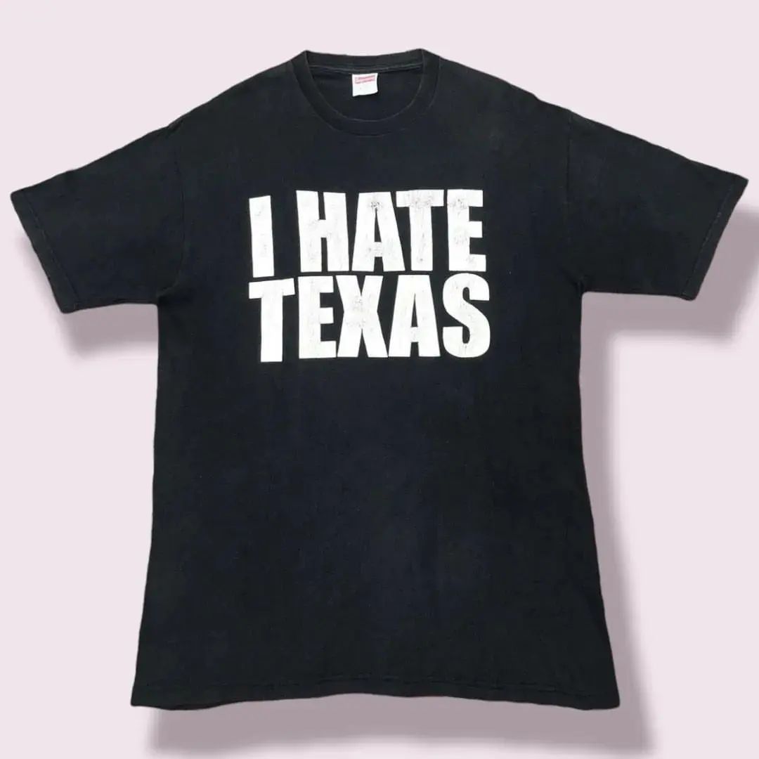 Pre-owned Supreme X Vintage Item I Hate Texas Tee 2003 Edition In