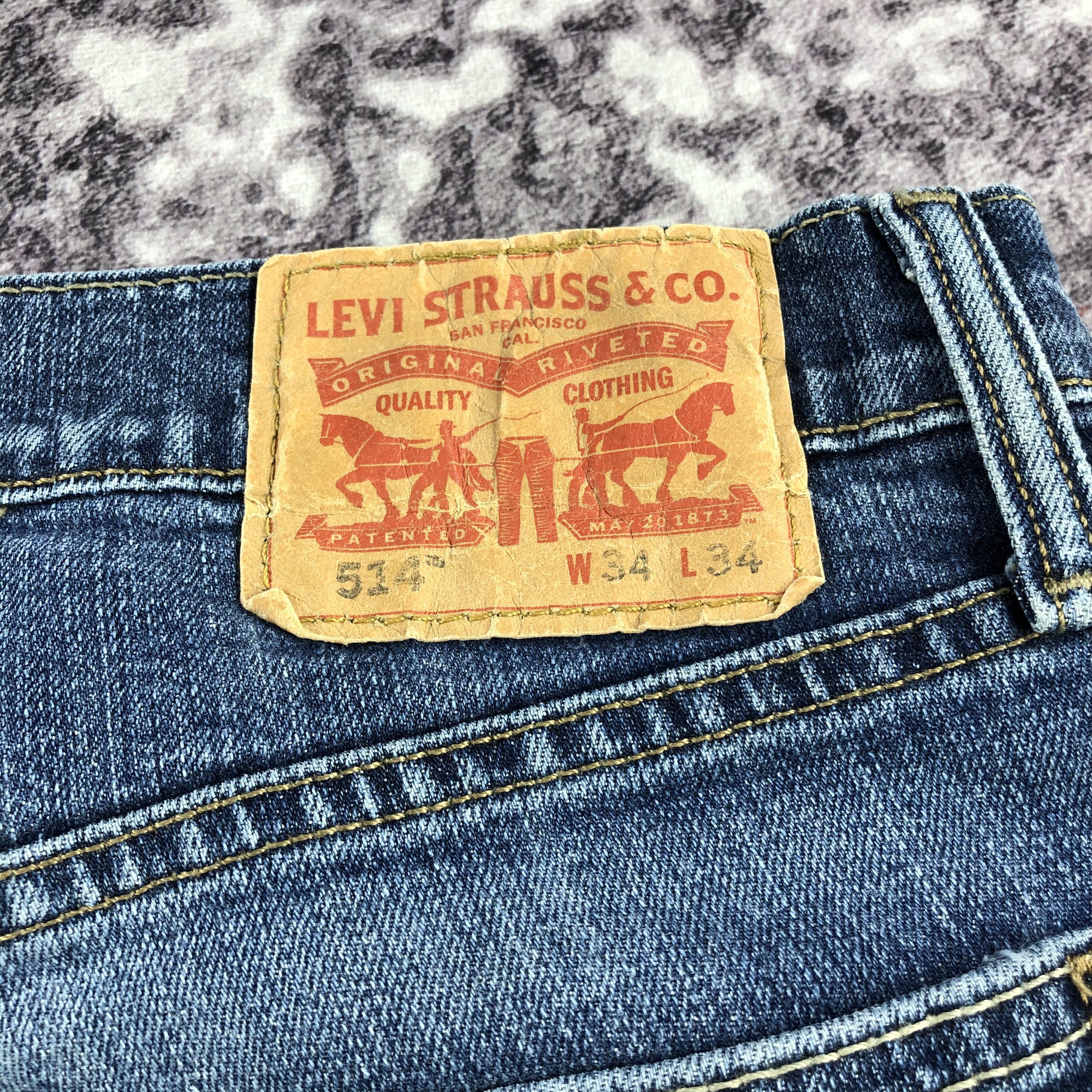 Levi's × Vintage Vintage Blue Wash Levis 514 Jeans-JM2548 Size US 33 - 6 Thumbnail