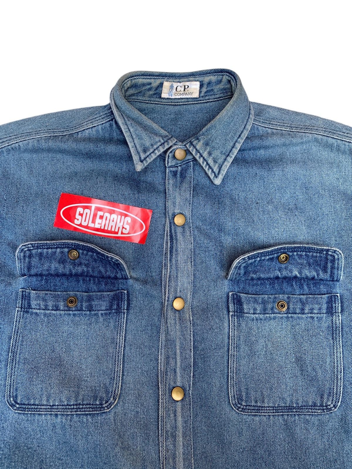 C.P. Company × Vintage Vtg CP Company jeans jacket rare Size US S / EU 44-46 / 1 - 5 Thumbnail