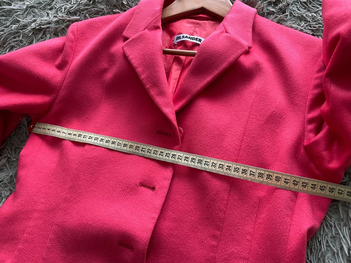 Vintage Vintage Jil Sander Double Breasted Women Pink Blazer Jacket Size S / US 4 / IT 40 - 15 Thumbnail
