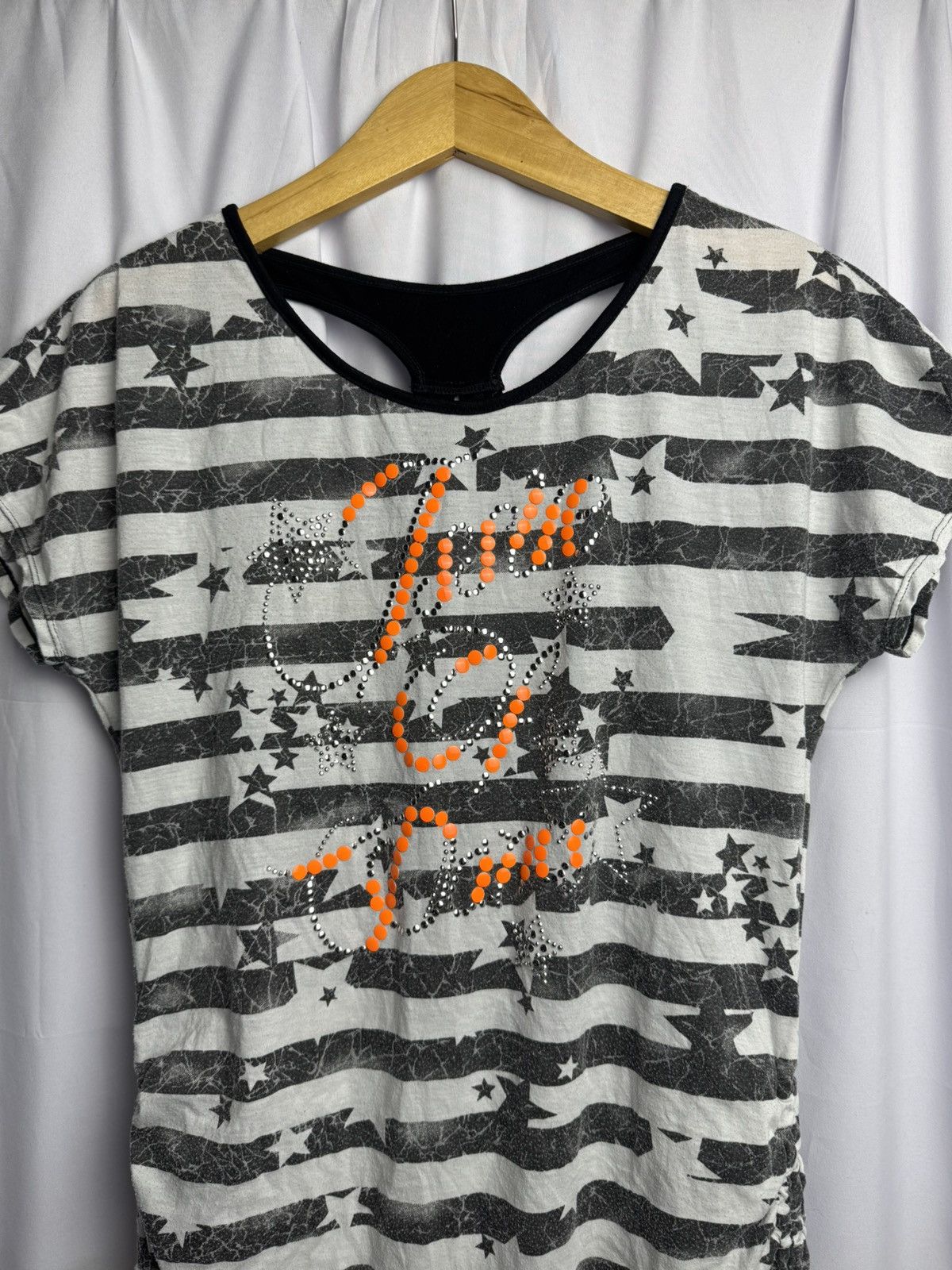 If Six Was Nine × Japanese Brand × Le Grande Bleu (L.G.B.) Gothic Issue Japanese Sleeveless Stripe Stars Size US M / EU 48-50 / 2 - 3 Thumbnail