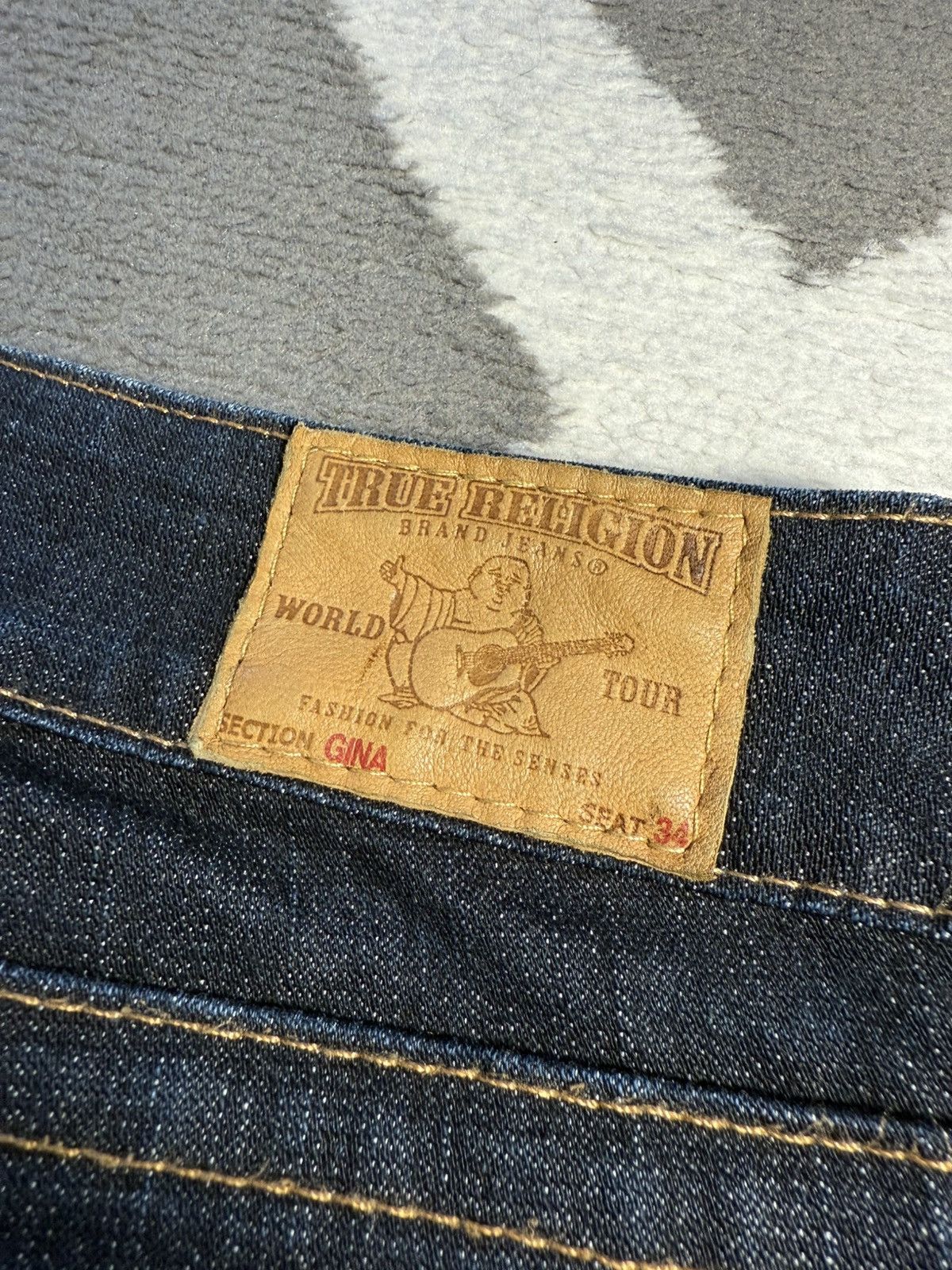 True Religion True Religion Gina Boot women’s Low-Rise Flared Jeans Size 25" / US 0 / IT 36 - 9 Thumbnail