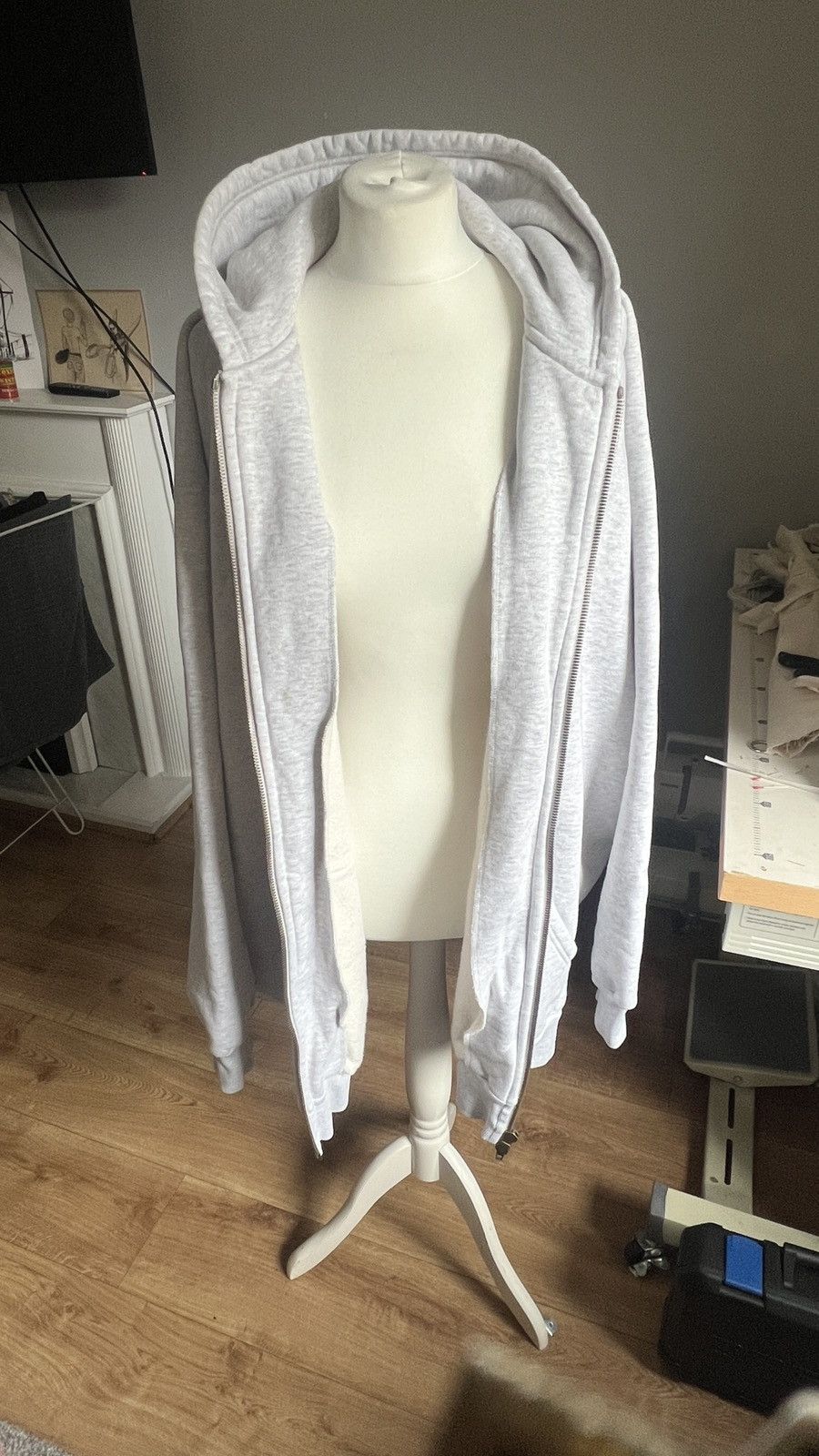 Balenciaga Balenciaga Fashion Institute Zip-up Hoodie Size US L / EU 52-54 / 3 - 5 Thumbnail