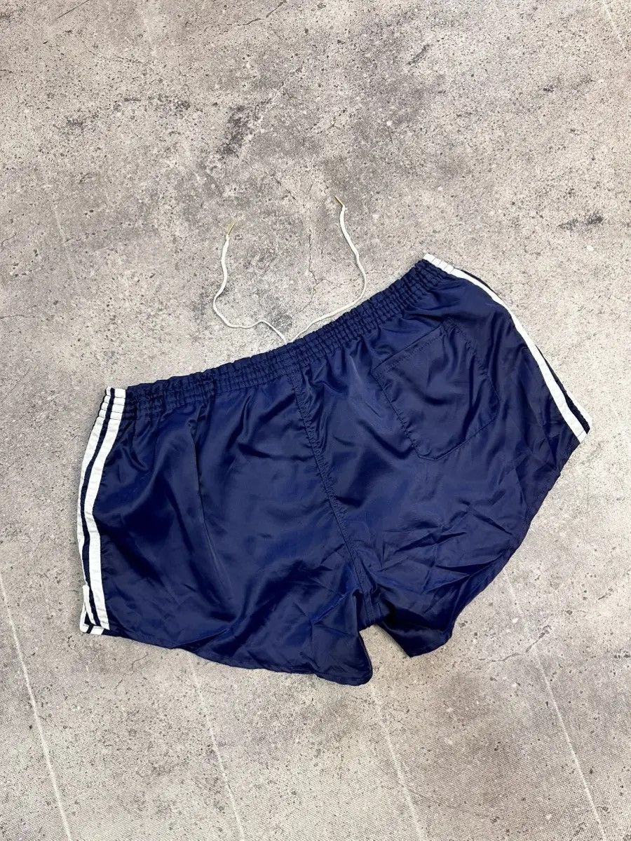 Adidas × Vintage Retro 70s Made In West Germany Adidas Red Nylon Shorts Size US 34 / EU 50 - 8 Thumbnail