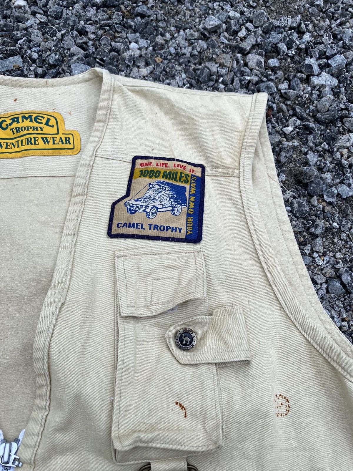 Vintage ♦️ Vintage Camel Trophy Adventure Wear Vest♦️ Size US L / EU 52-54 / 3 - 4 Thumbnail