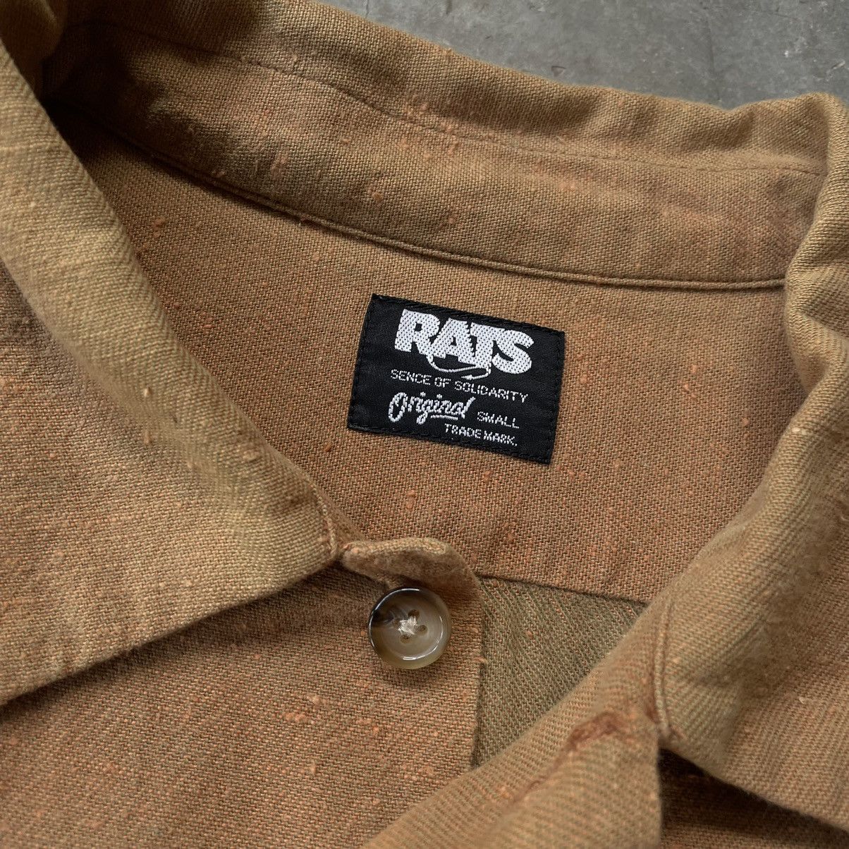 RATS JAPAN Rats sence of solidarity shirt Size US S / EU 44-46 / 1 - 3 Thumbnail