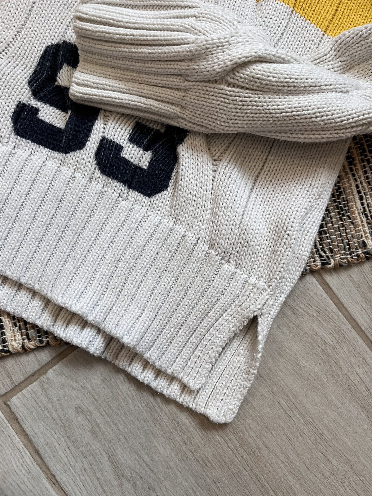 Polo Ralph Lauren × Vintage Polo Ralph Lauren Knit Cable Sweater RL-93 Size S / US 4 / IT 40 - 7 Thumbnail
