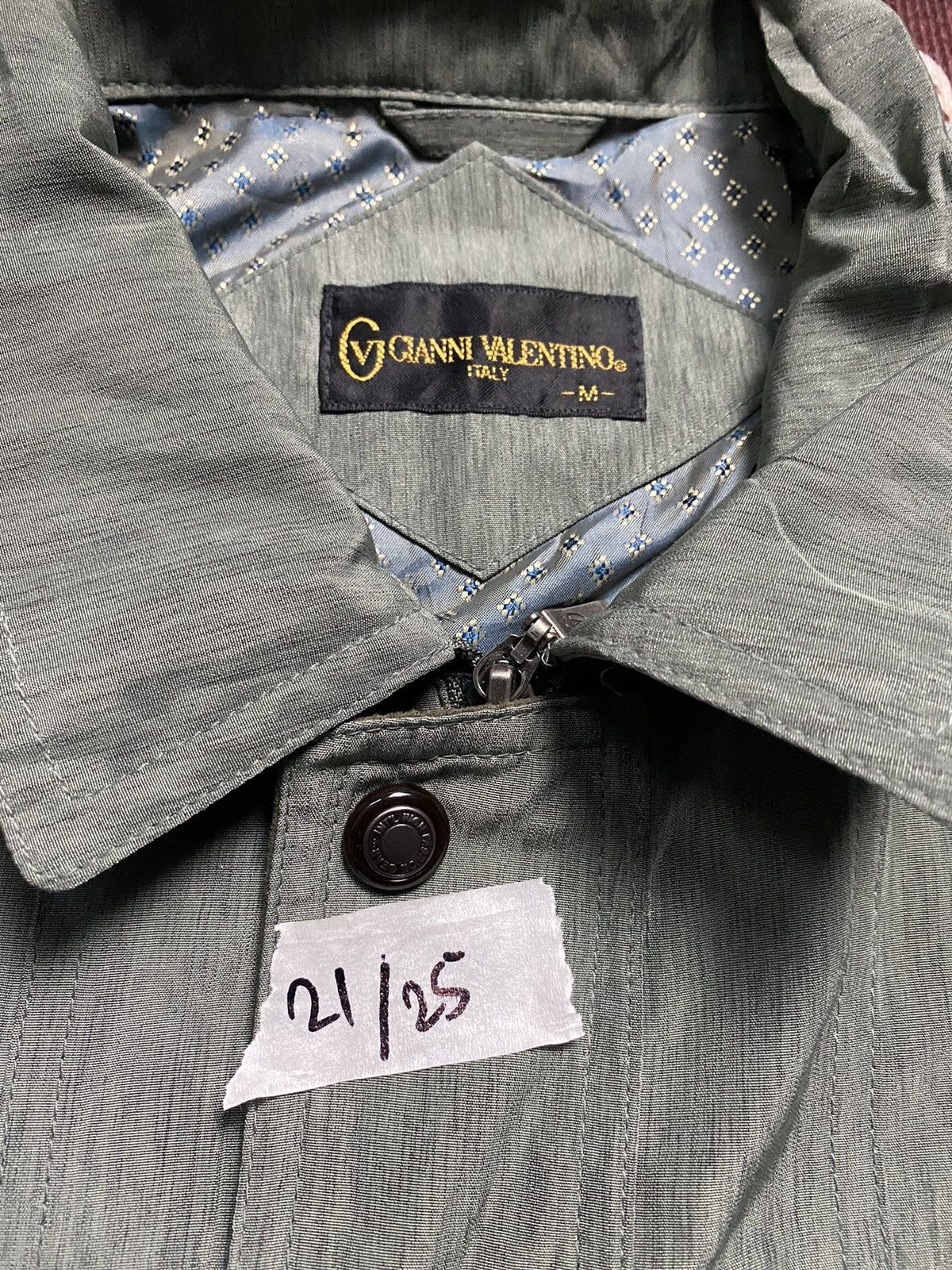Gianni Valentino Vintage Gianni Valentino Nylon/ Poly Bombers Jacket Size US M / EU 48-50 / 2 - 8 Thumbnail
