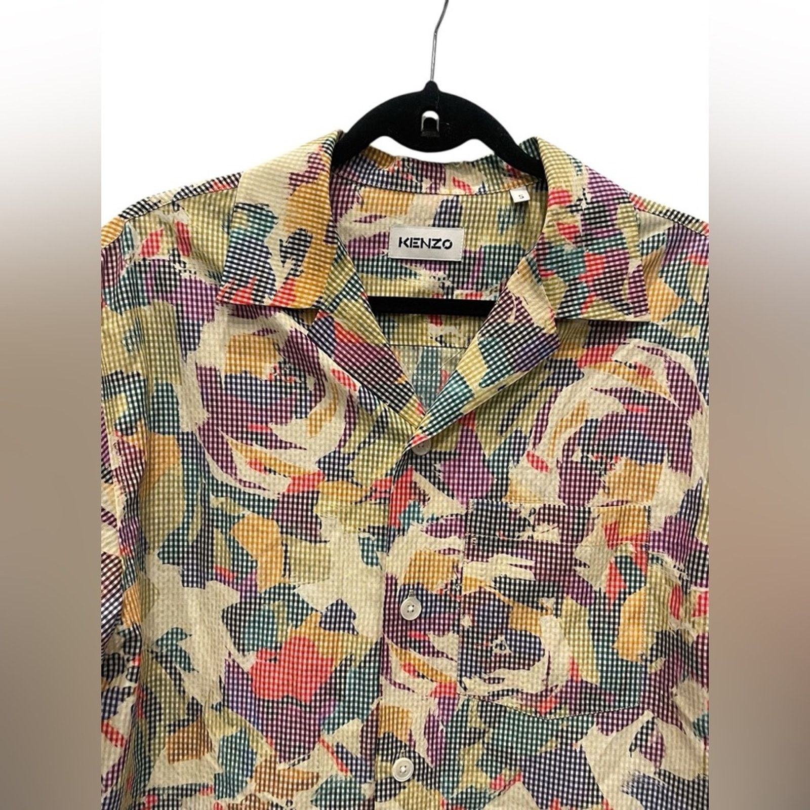 Kenzo Kenzo Multicolor Floral Men's Shirt Size:S Size US S / EU 44-46 / 1 - 2 Thumbnail