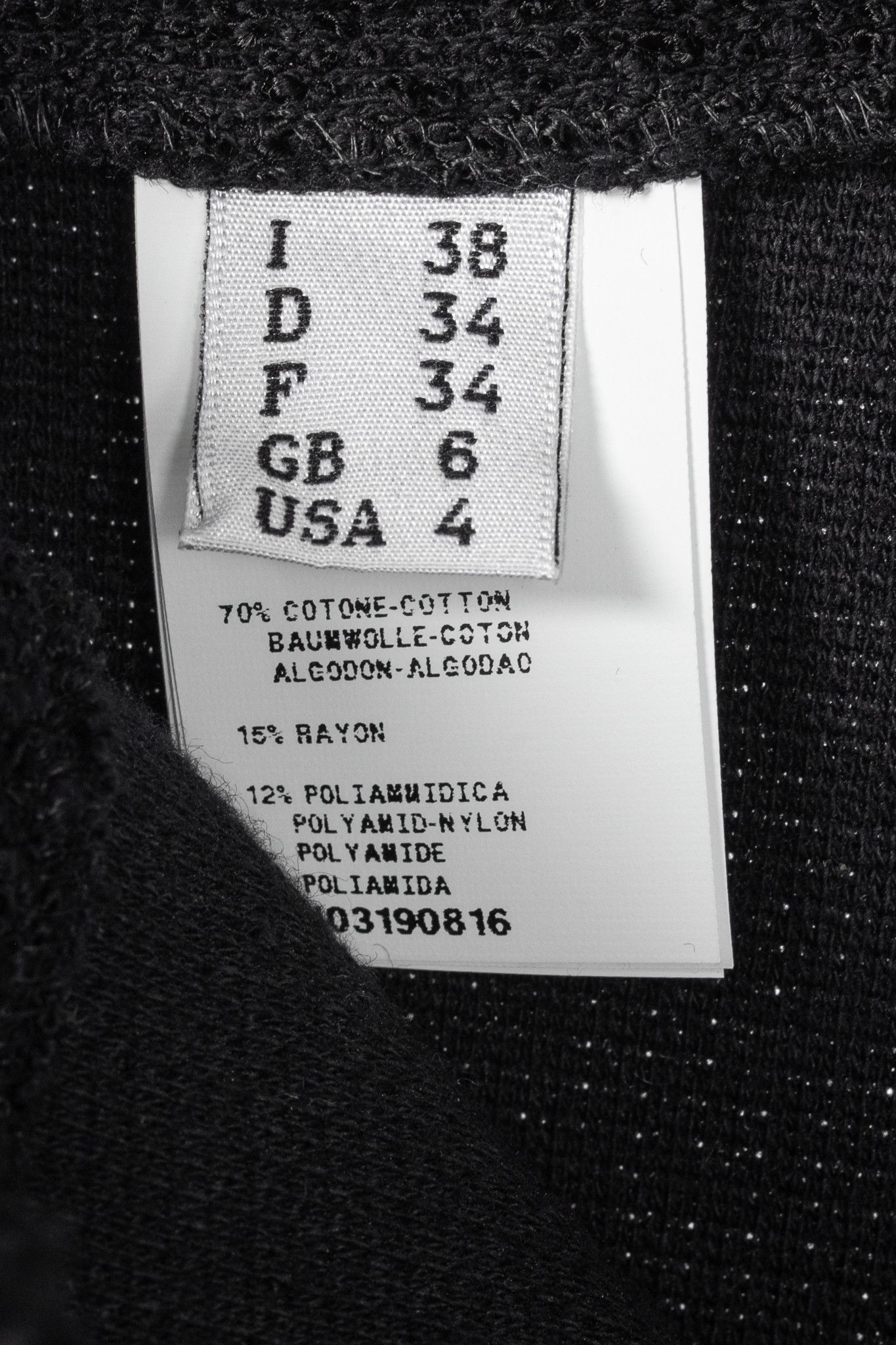 Moschino Moschino Cheap and Chic Boucle-Knit Chain-Belt Skinny Pants Size 27" / US 4 / IT 40 - 9 Thumbnail