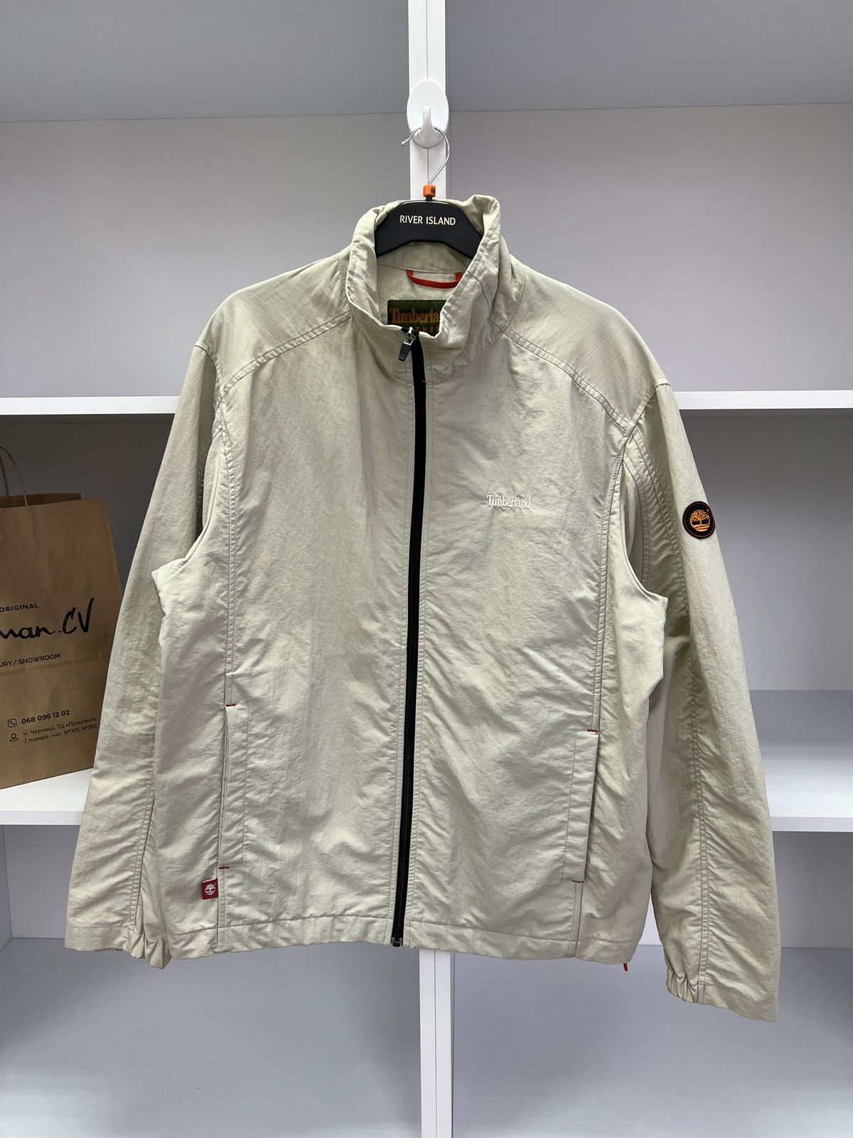 Timberland × Vintage Vintage Timberland streetwear Track Jacket Size US L / EU 52-54 / 3 - 1 Thumbnail